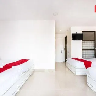 Balcony/Terrace, Bed in Khanh Linh Hotel