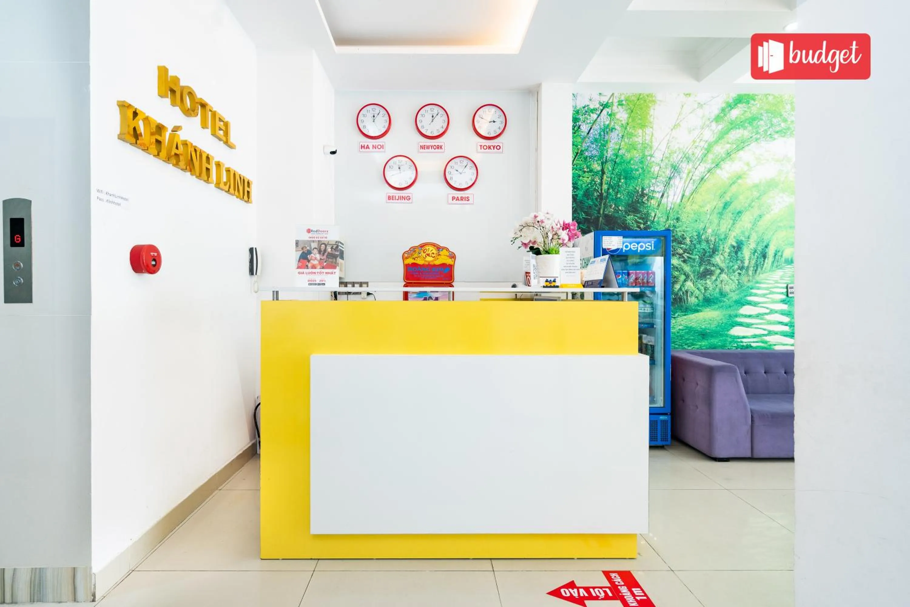 Lobby or reception in Khanh Linh Hotel