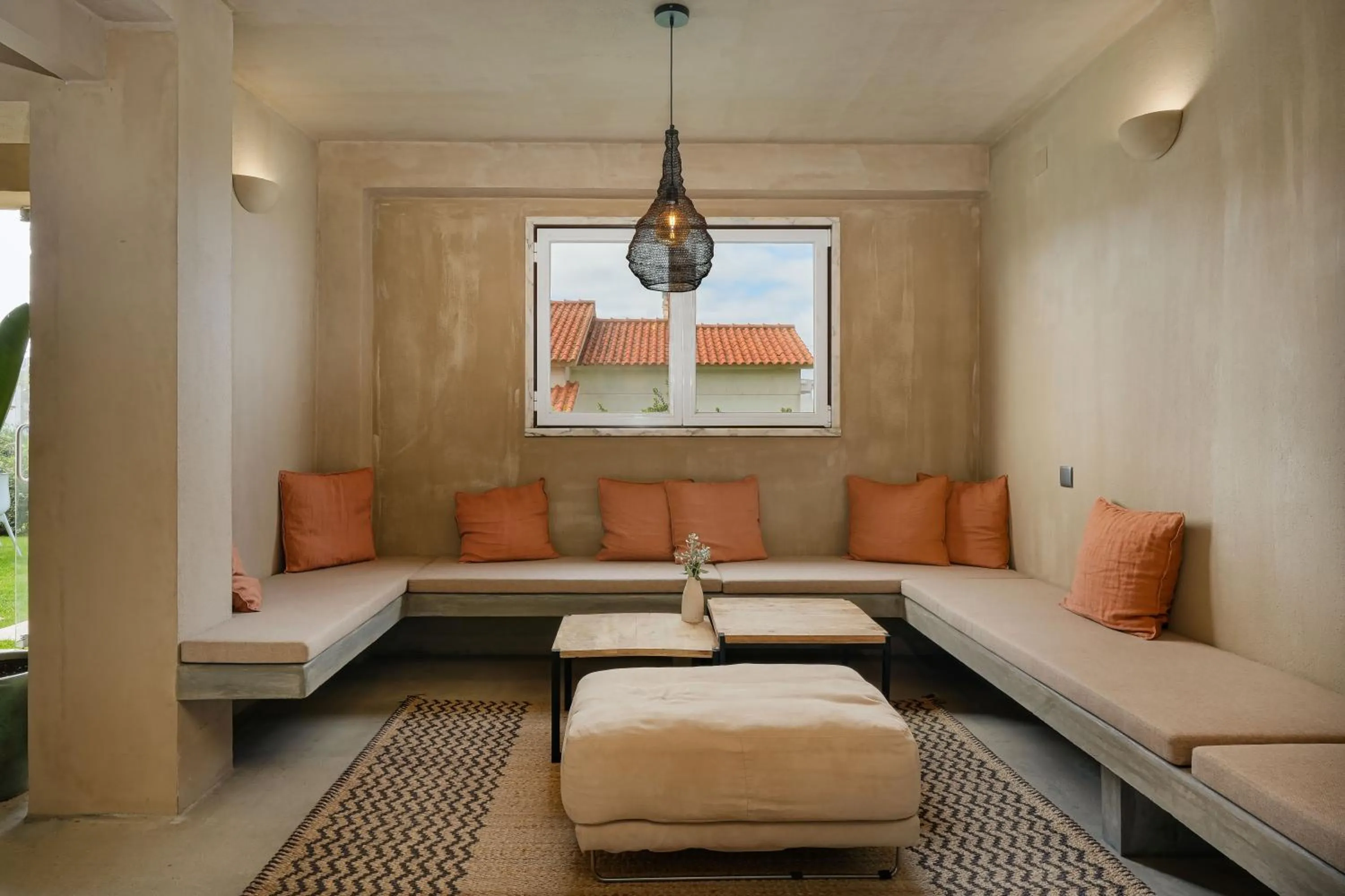 Living room in Azenhas do Mar Valley House