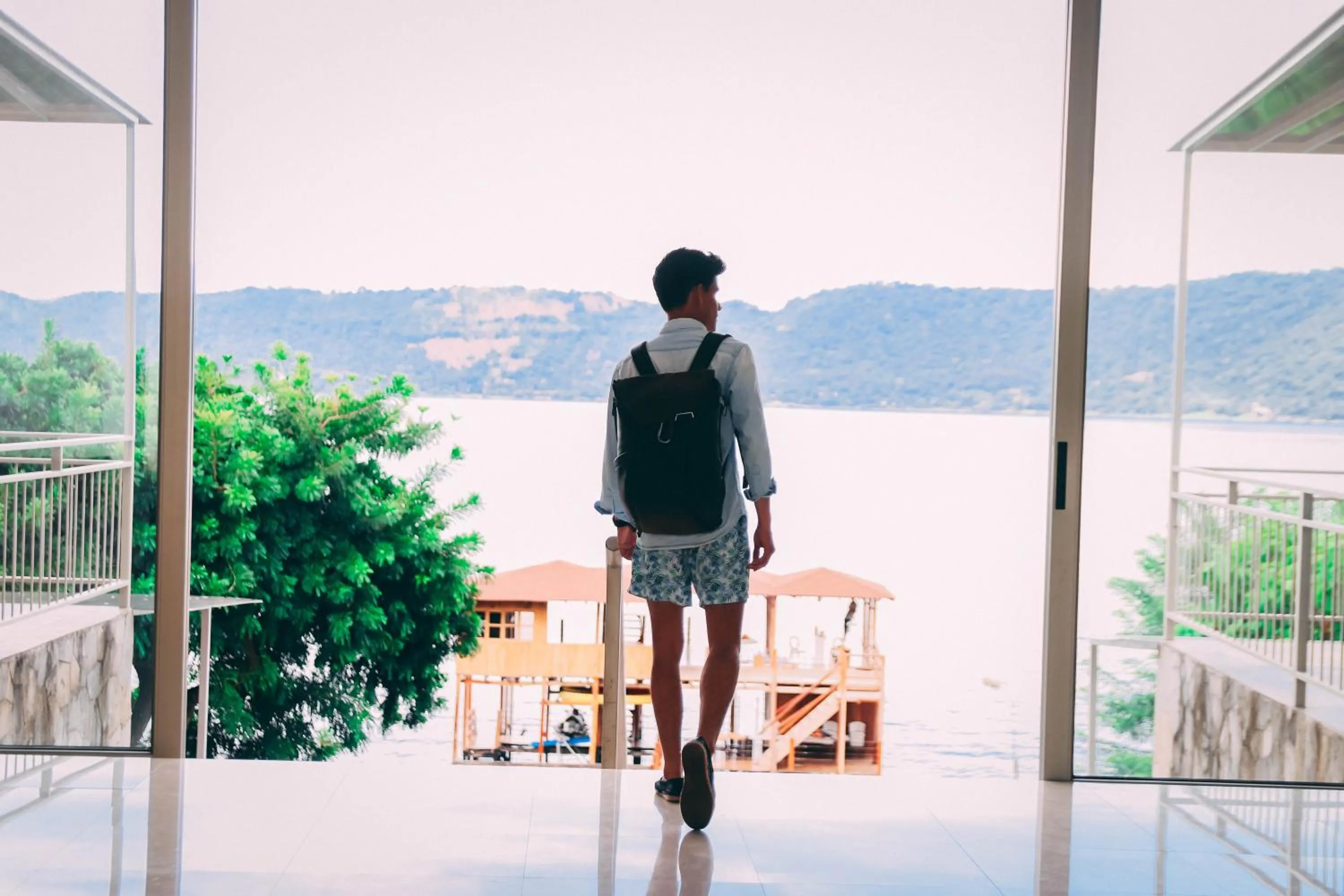 Lake view in Equinoccio Hotel