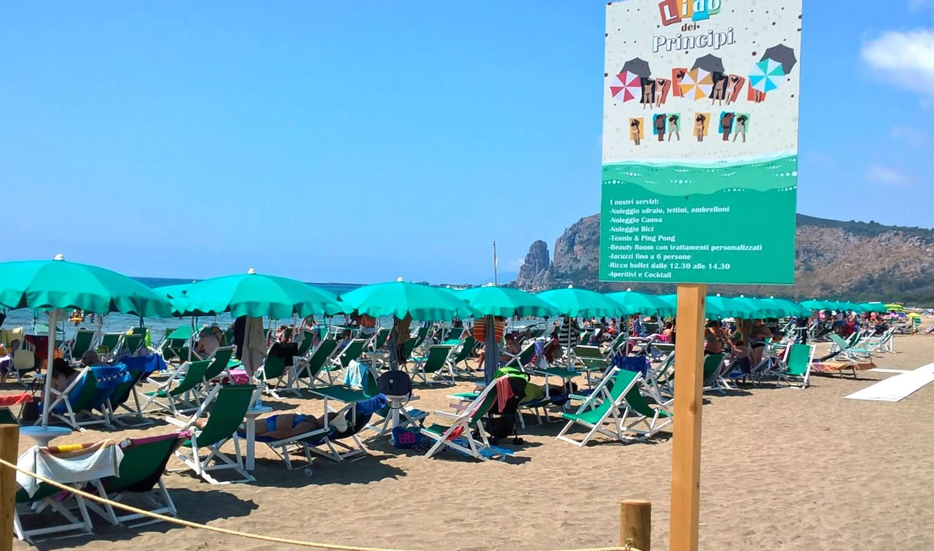 Children play ground in Villa Dei Principi Hotel