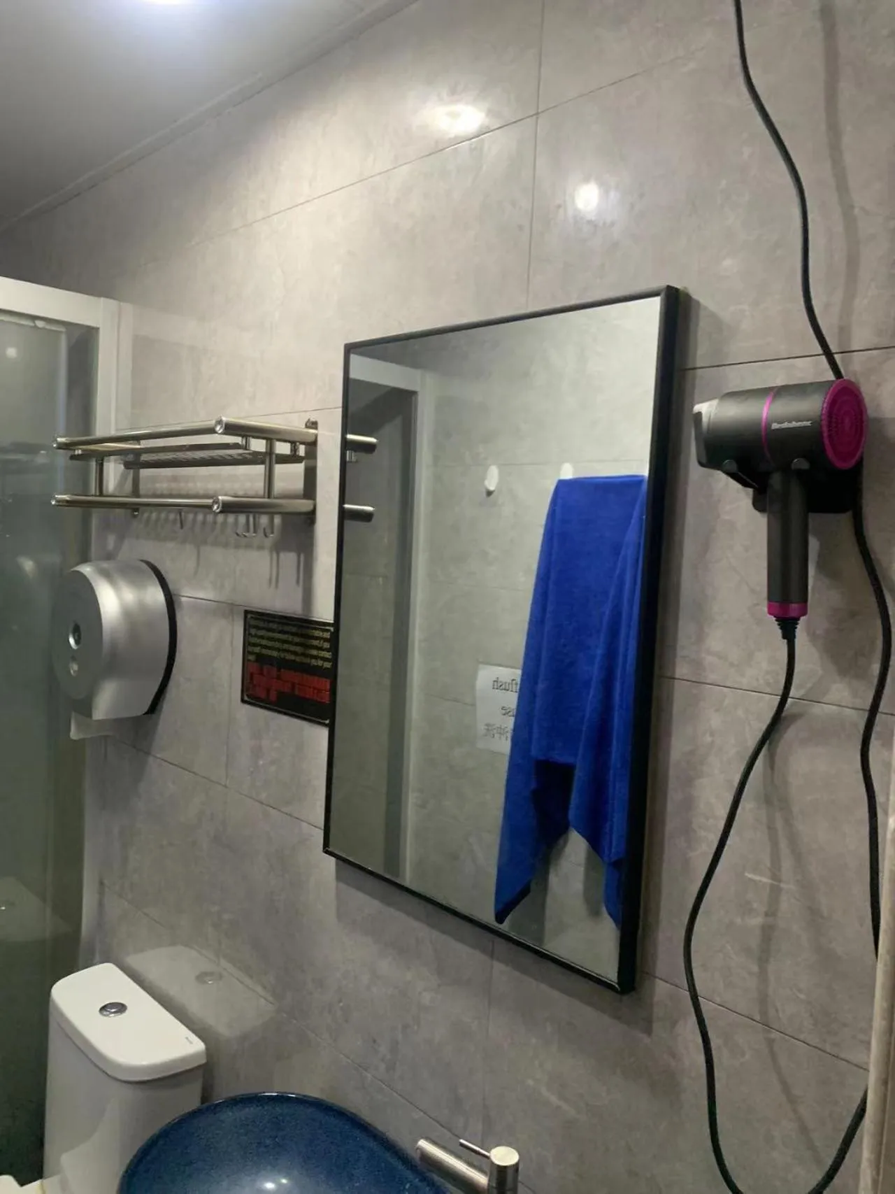 Bathroom in Sleep Cubee Hostel