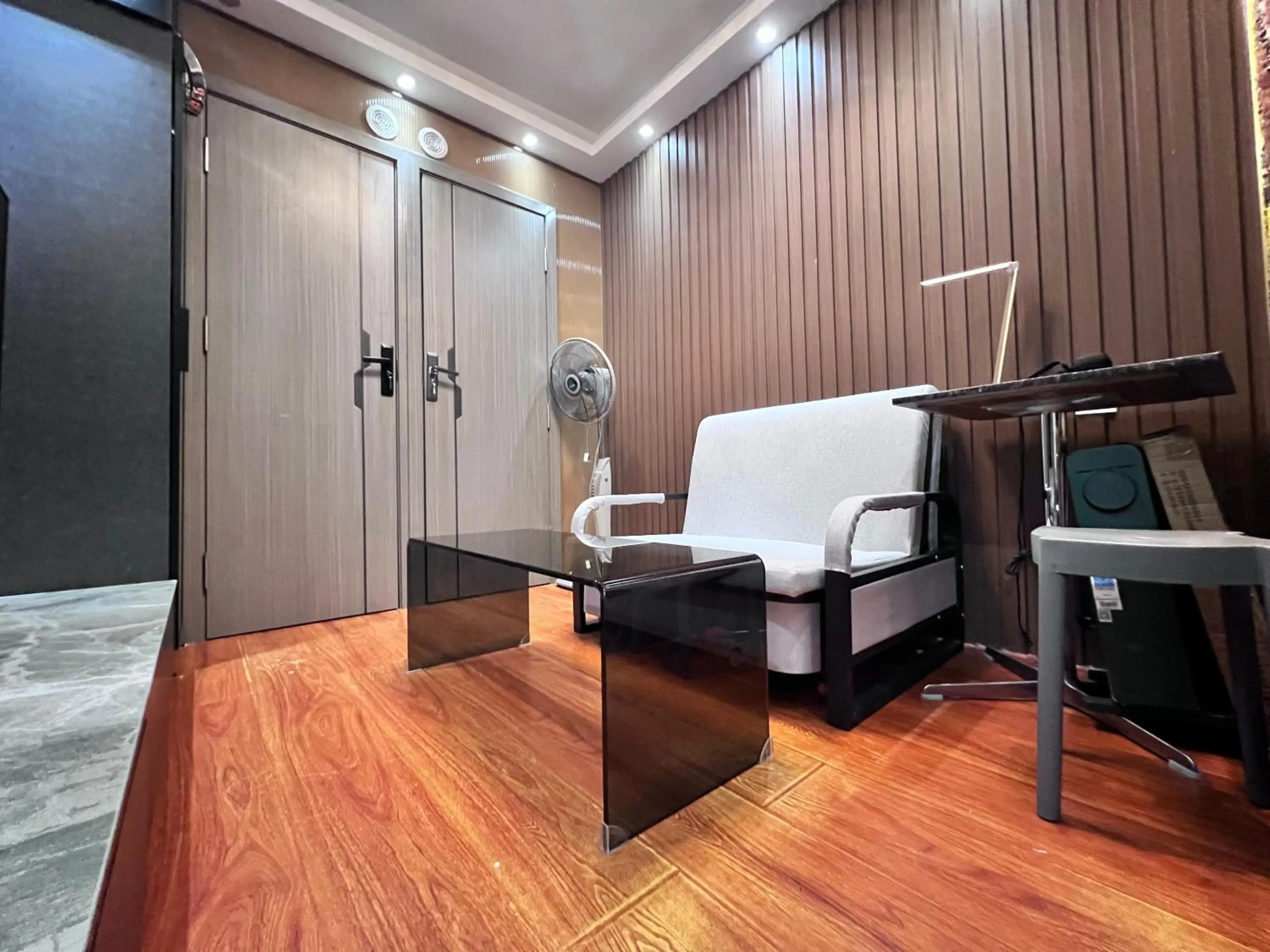 Living room in Sleep Cubee Hostel