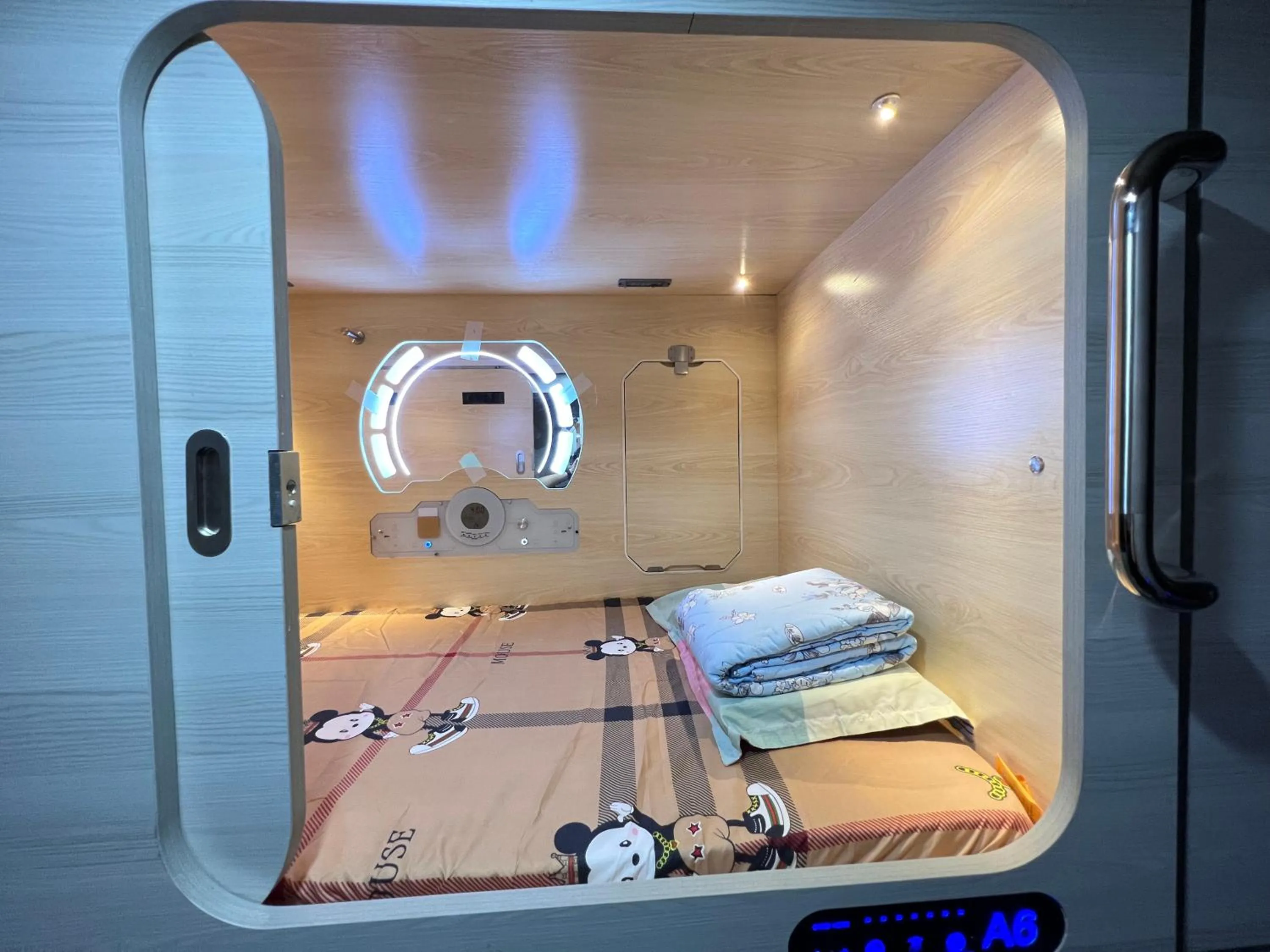 On site in Sleep Cubee Hostel