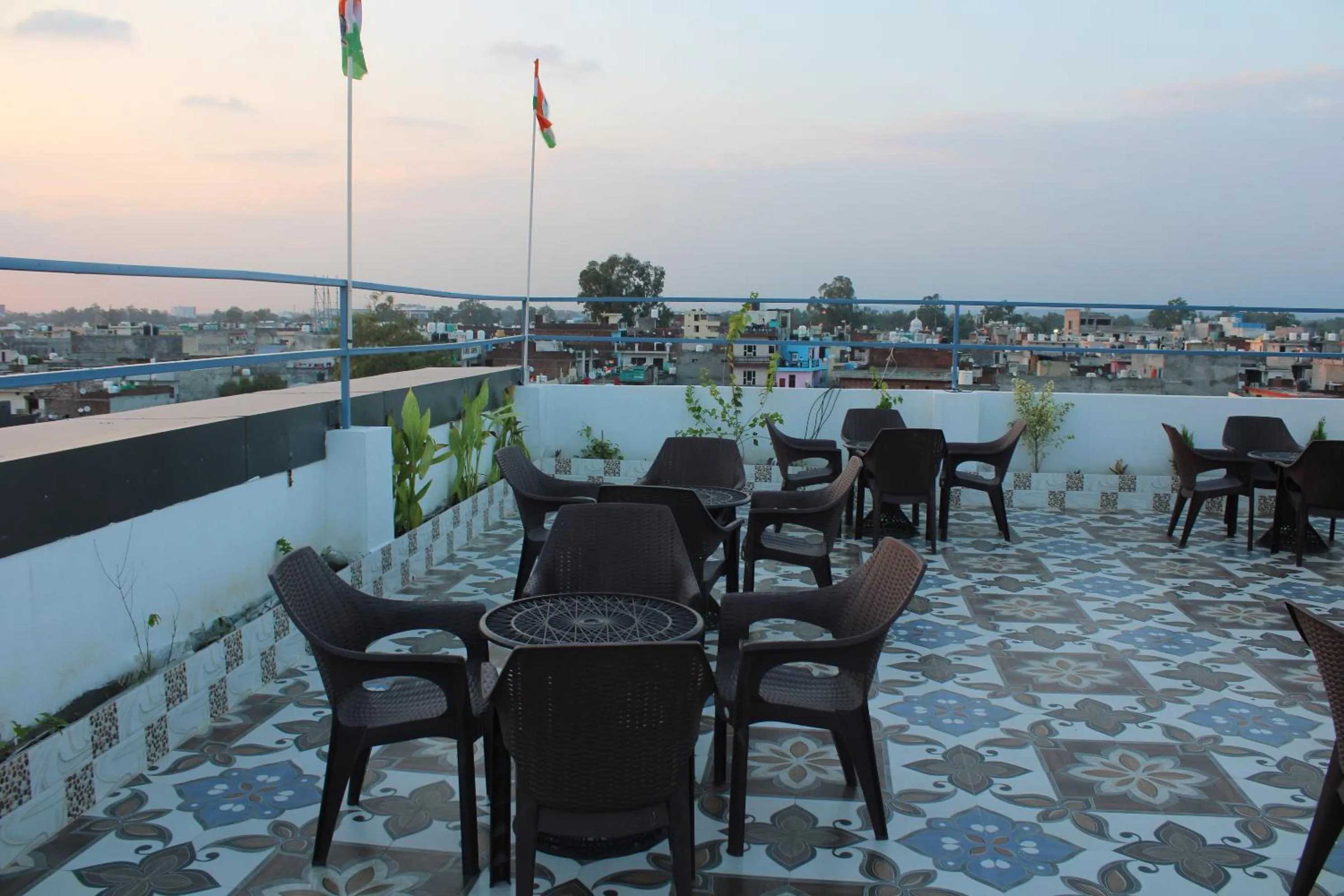 Balcony/Terrace in Hotel Red Apple Near Railway Station Chandigarh