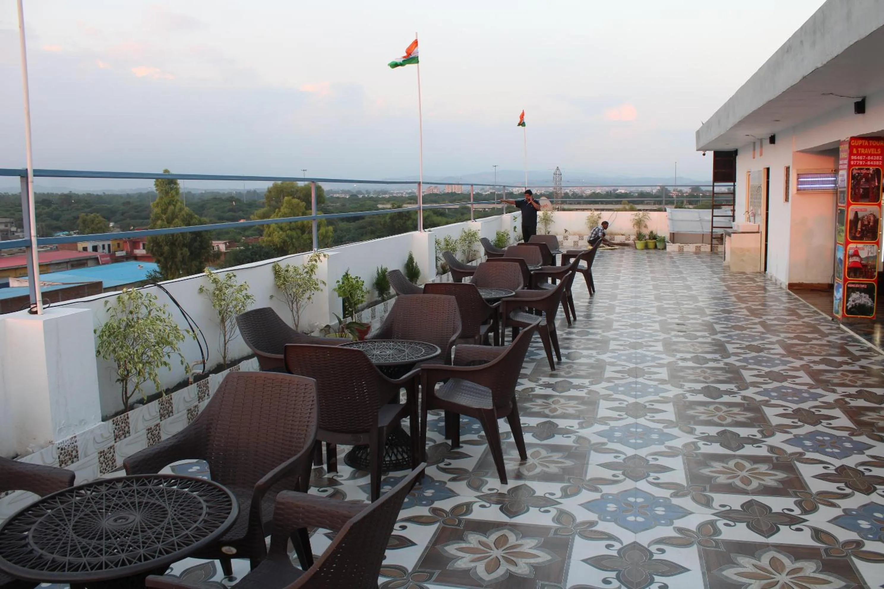 Balcony/Terrace in Hotel Red Apple Near Railway Station Chandigarh
