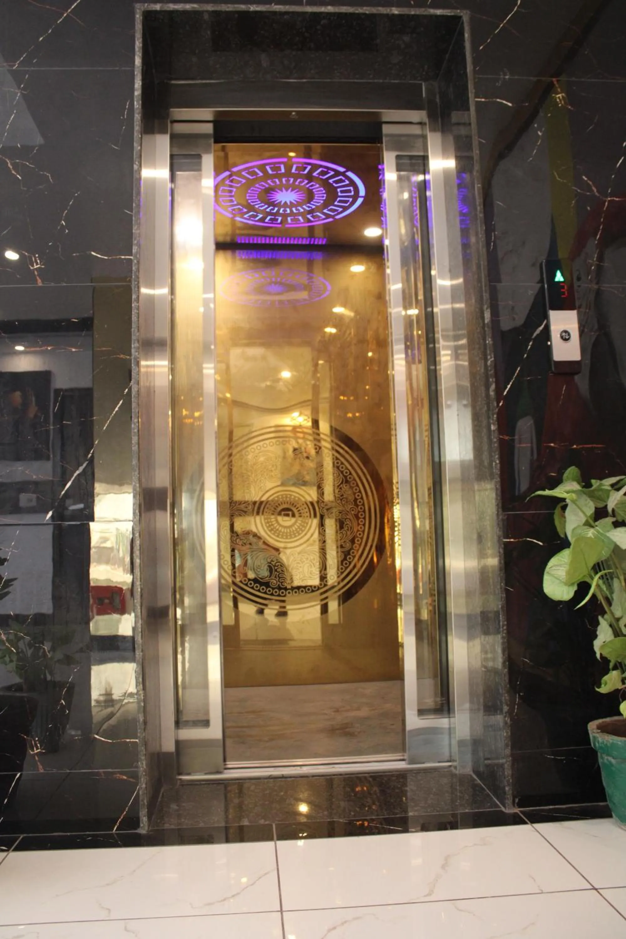 elevator in Hotel Red Apple Near Railway Station Chandigarh