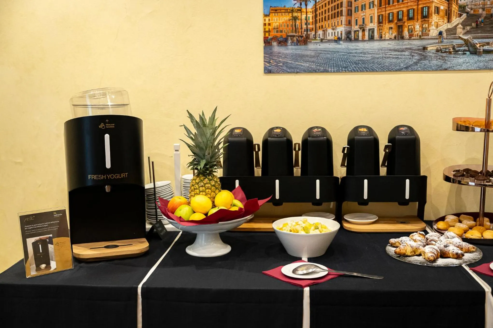 Buffet breakfast in Hotel San Remo