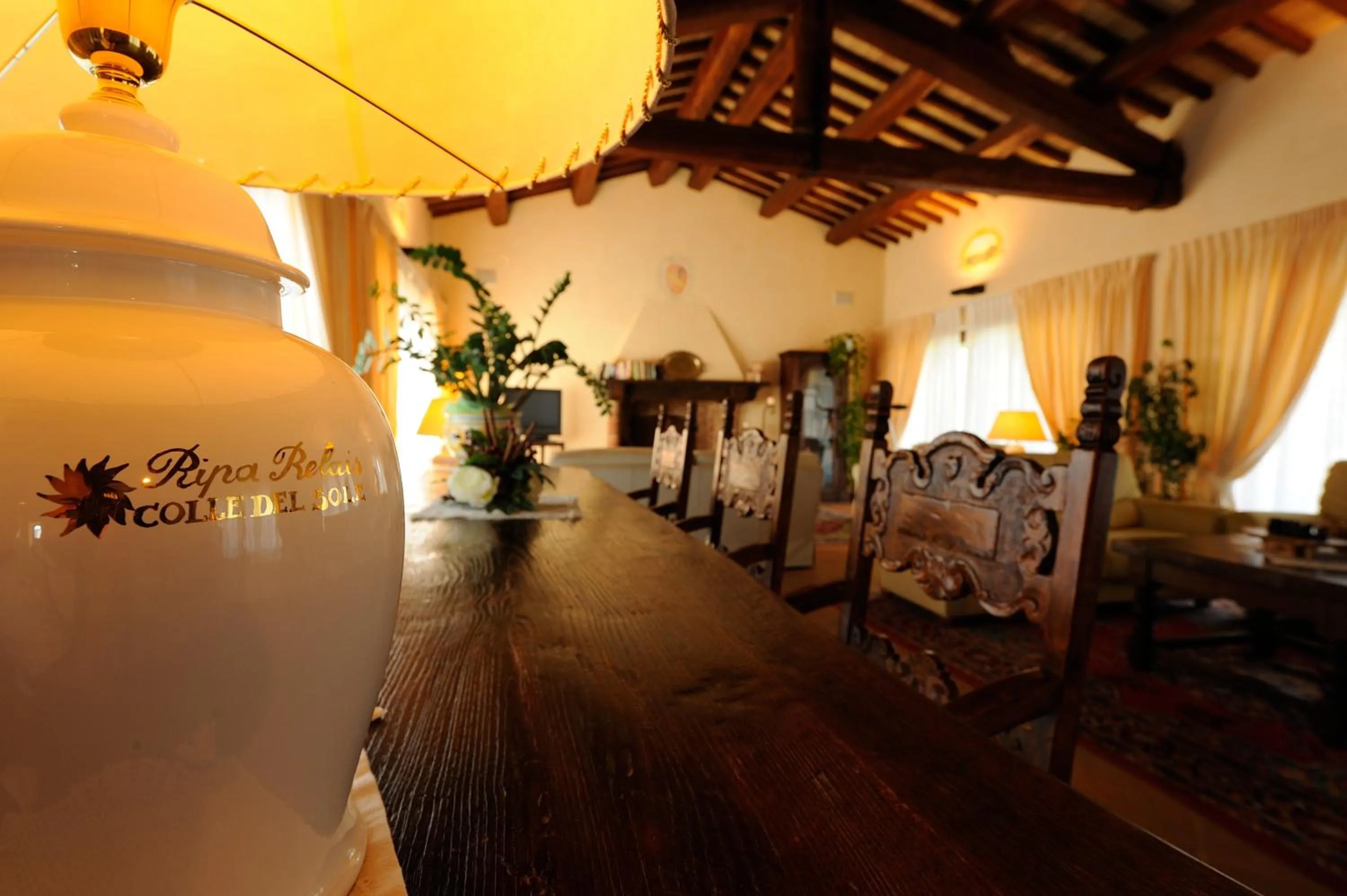 Lobby or reception in Ripa Relais Colle Del Sole