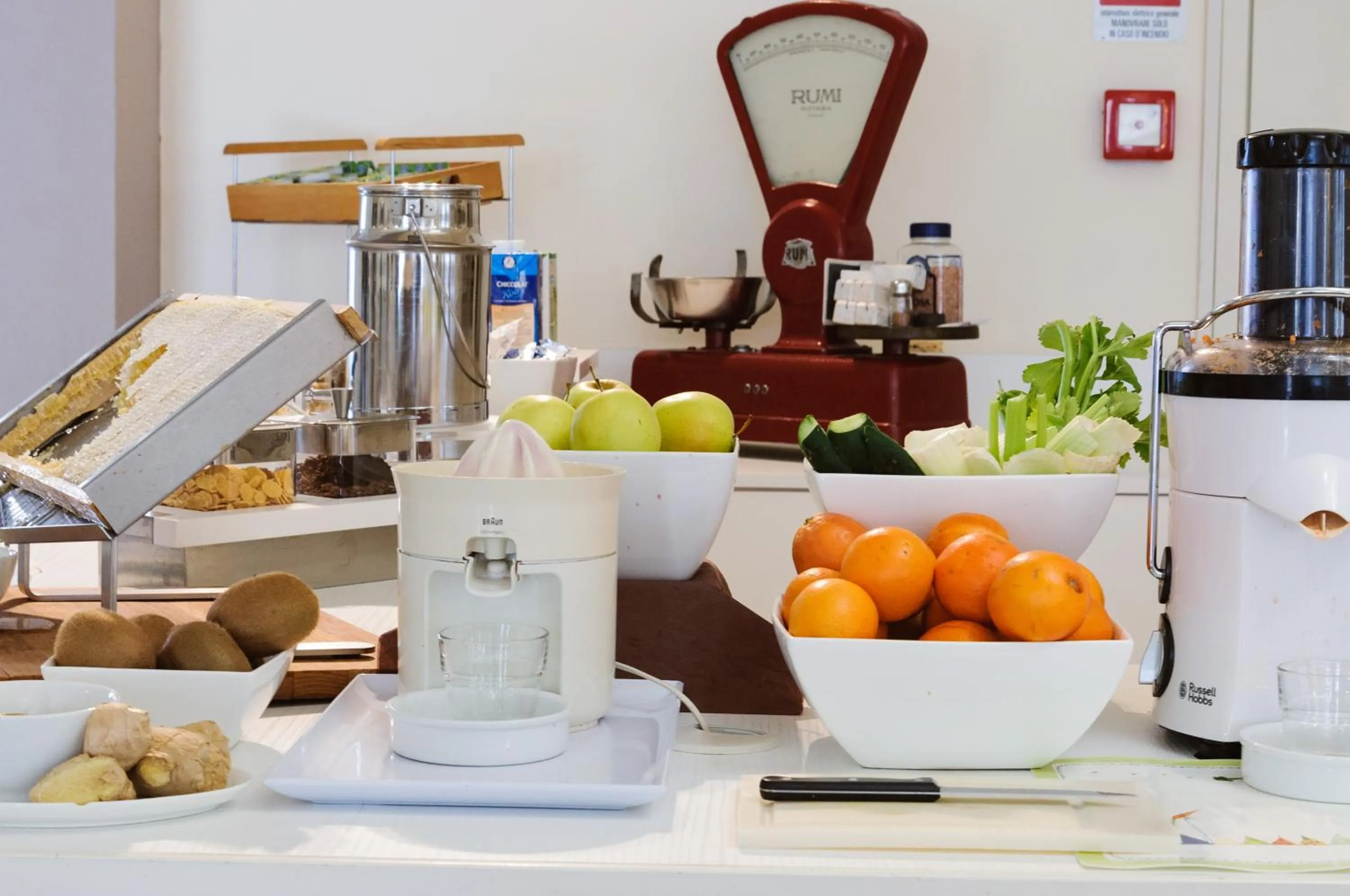 Buffet breakfast in Park Hotel Serena