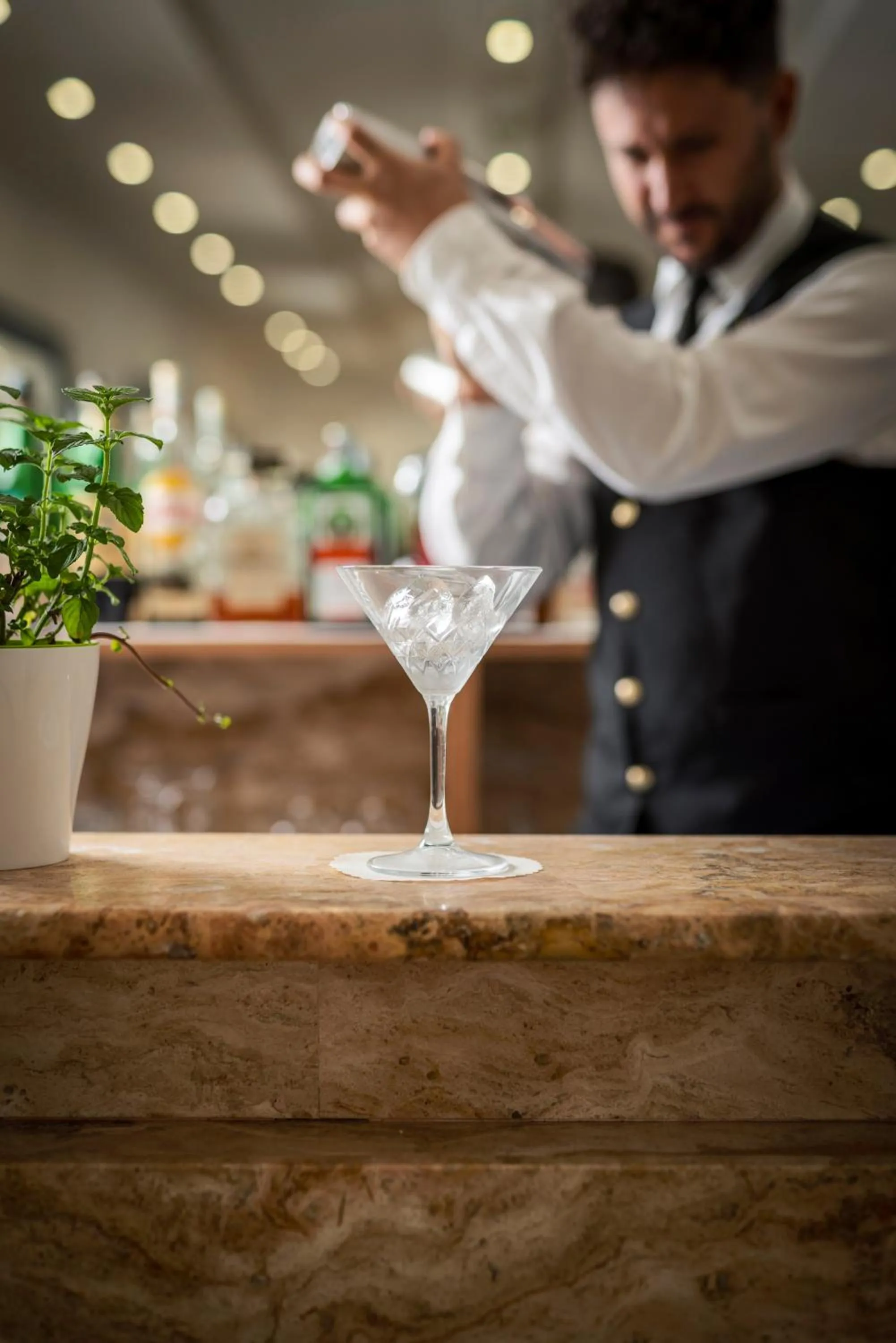 Lounge or bar in Hotel Ascot Riccione