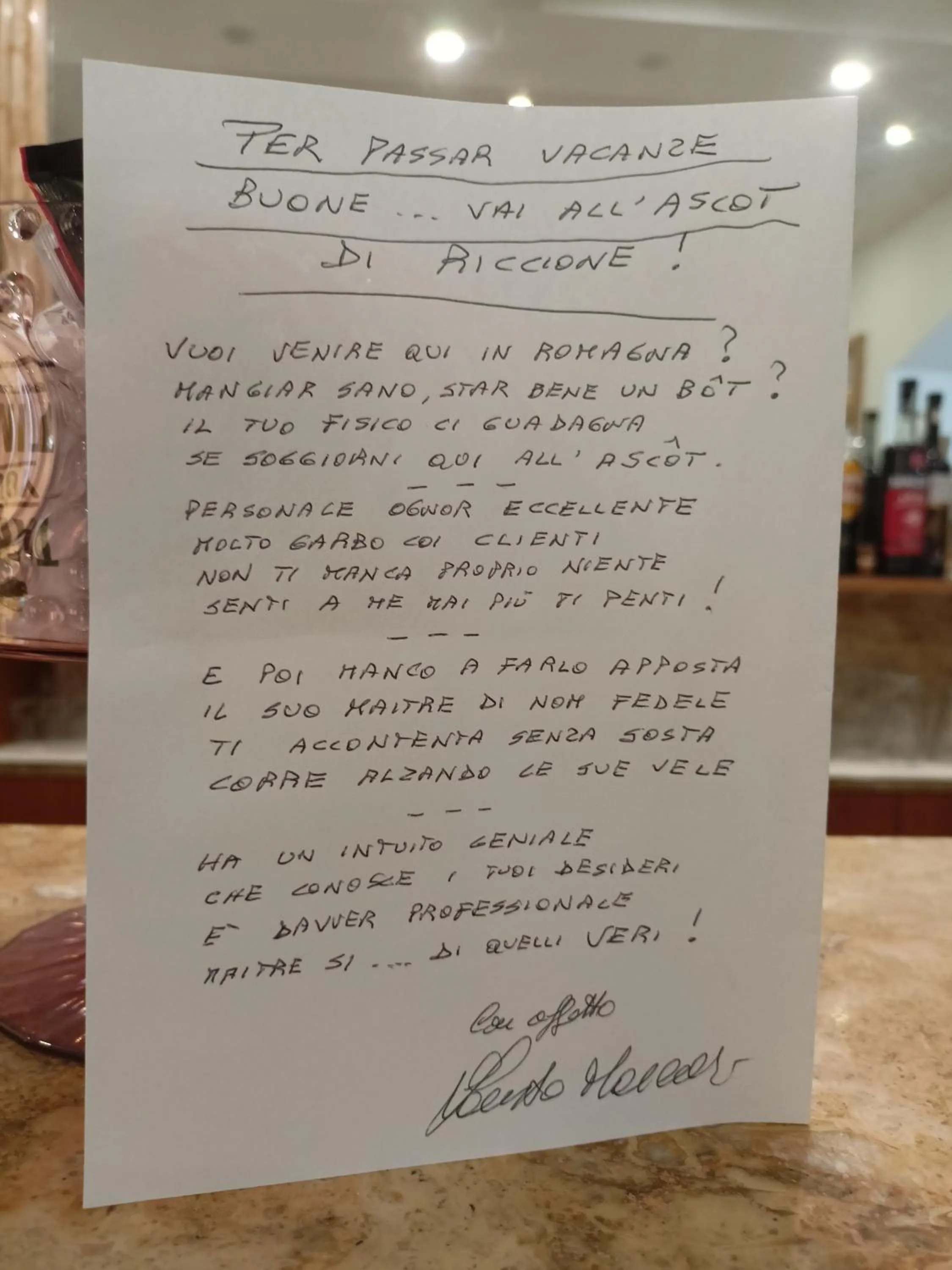 Property building in Hotel Ascot Riccione