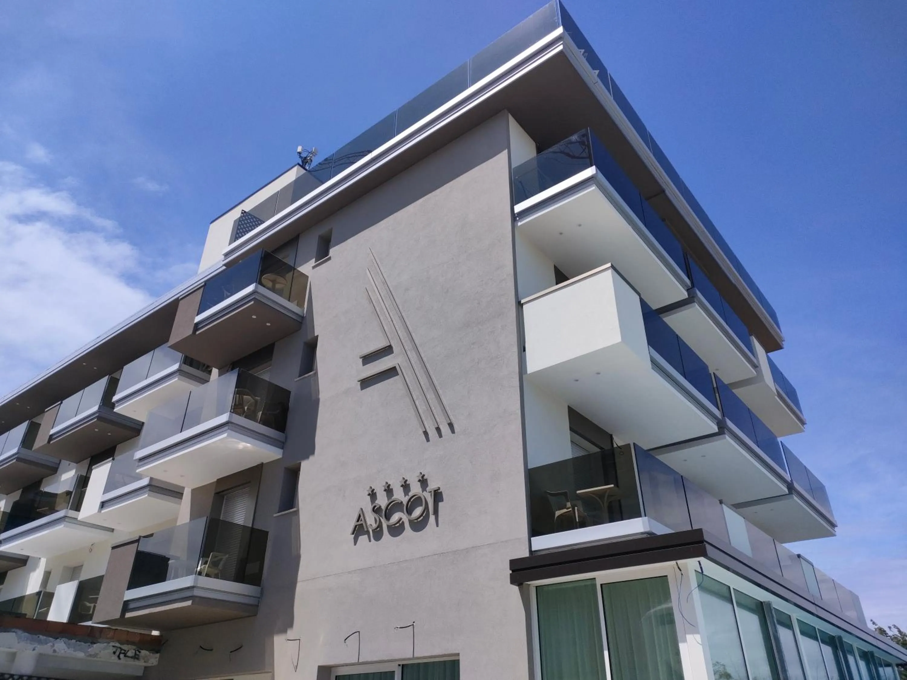 Property building in Hotel Ascot Riccione