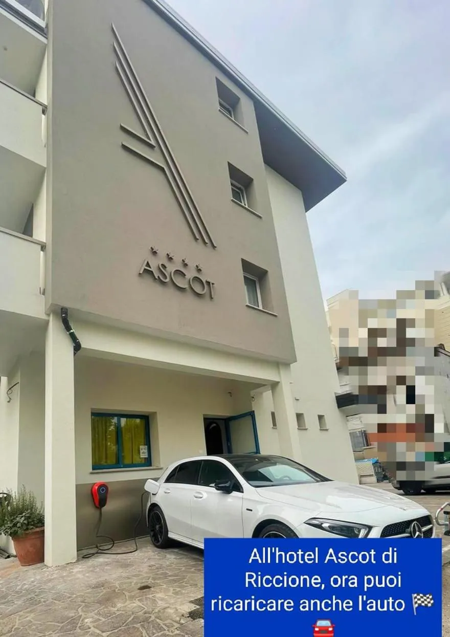 Property building in Hotel Ascot Riccione