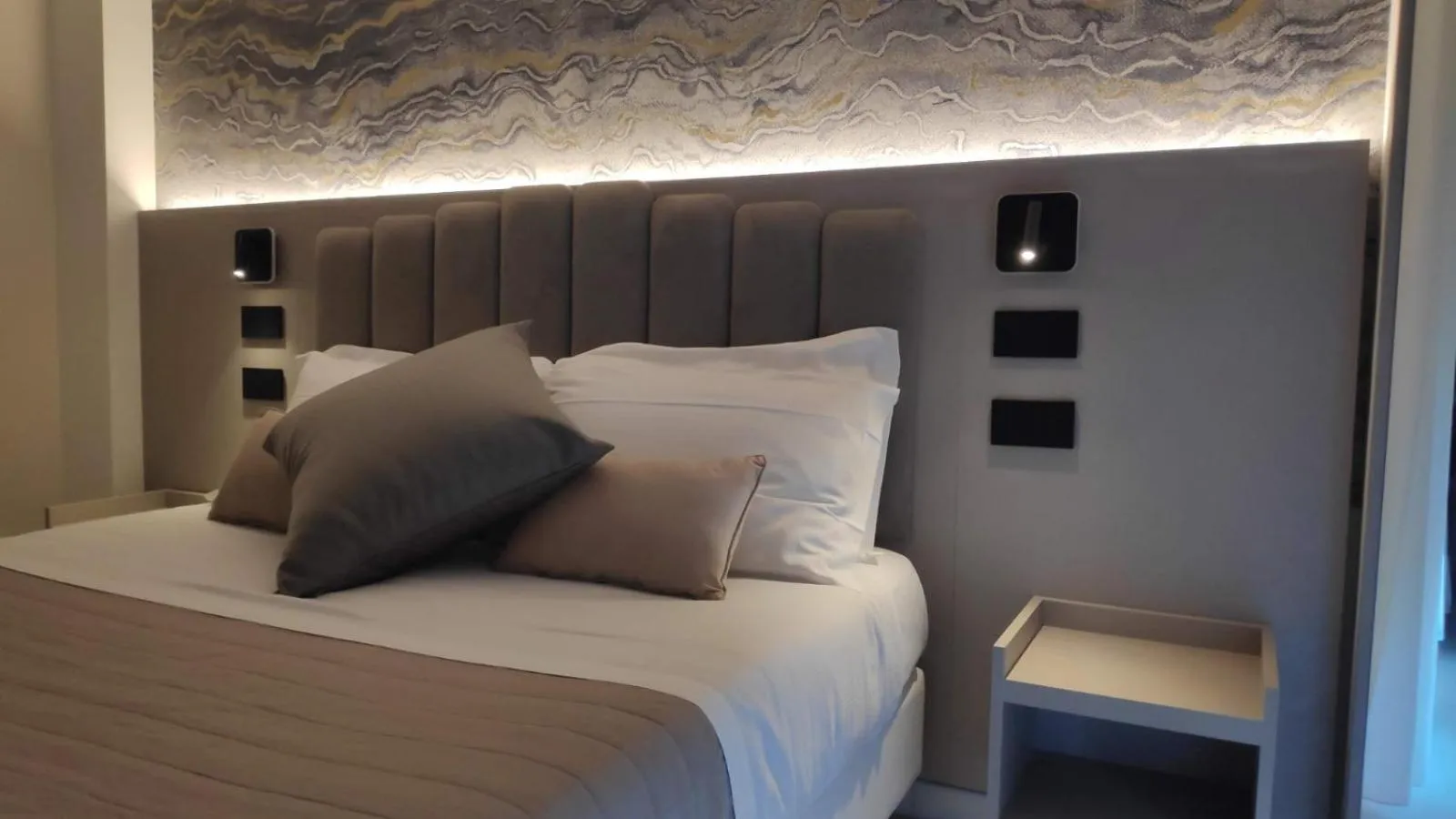 Bed in Hotel Ascot Riccione