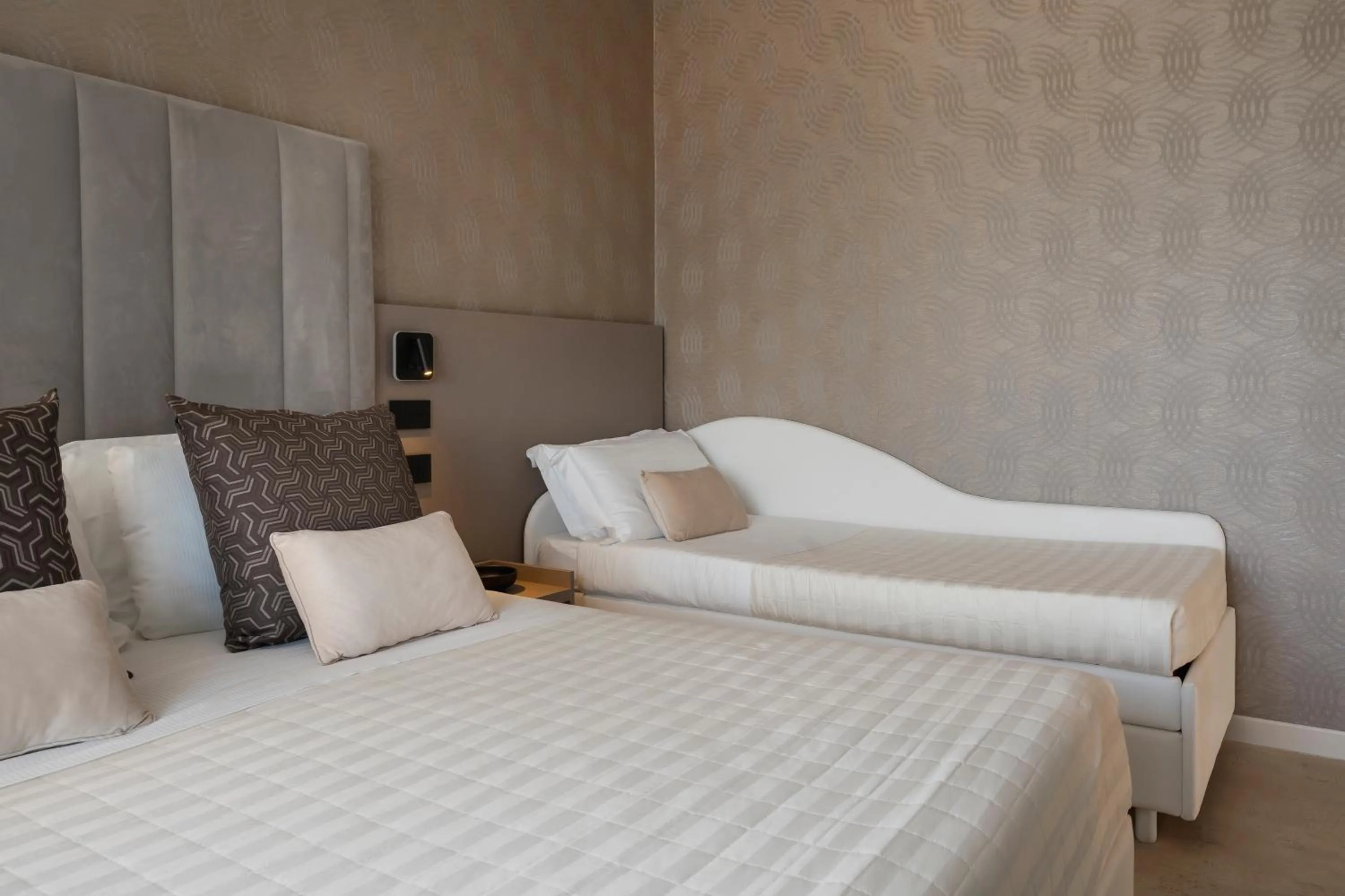 Bed in Hotel Ascot Riccione