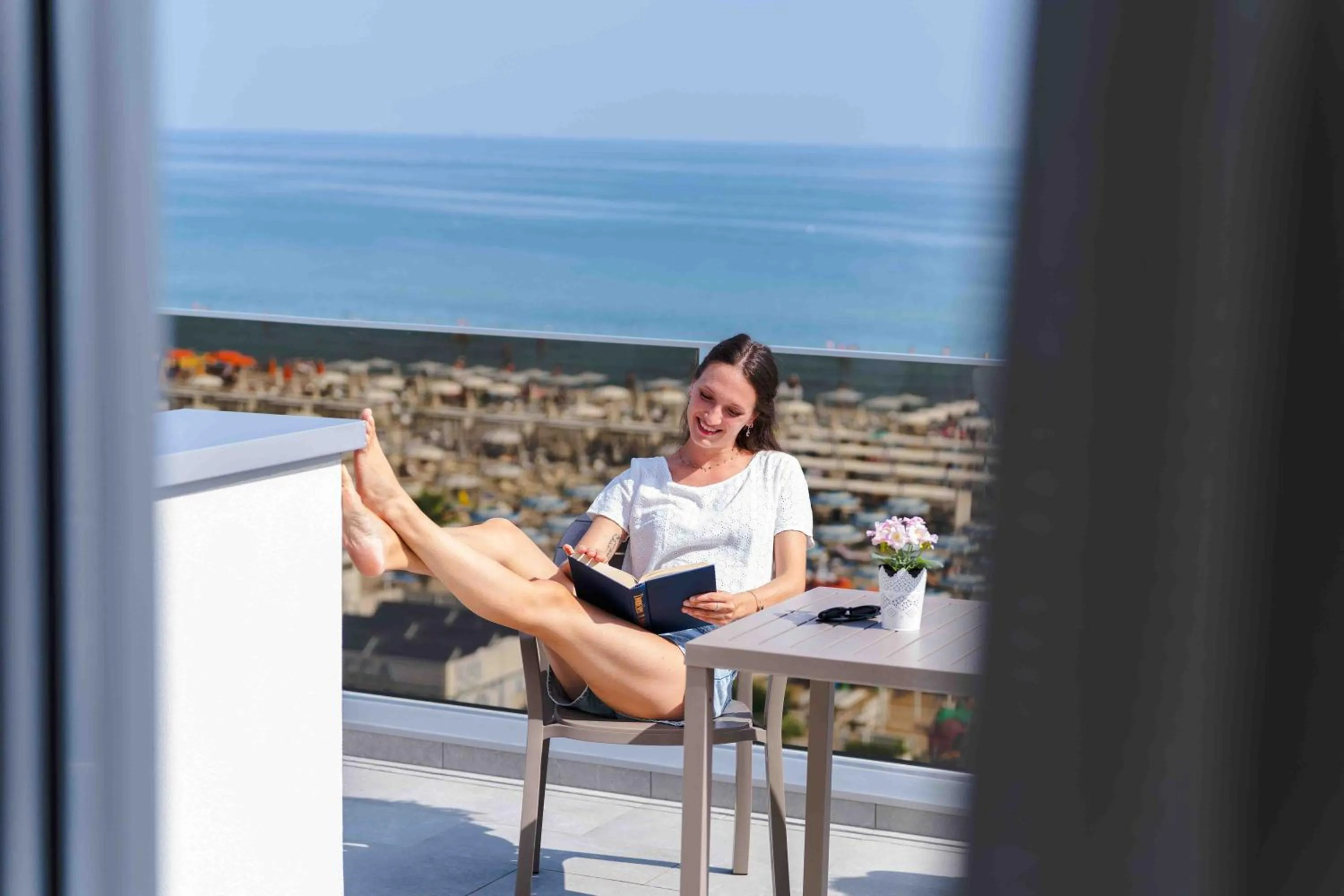 View (from property/room) in Hotel Ascot Riccione