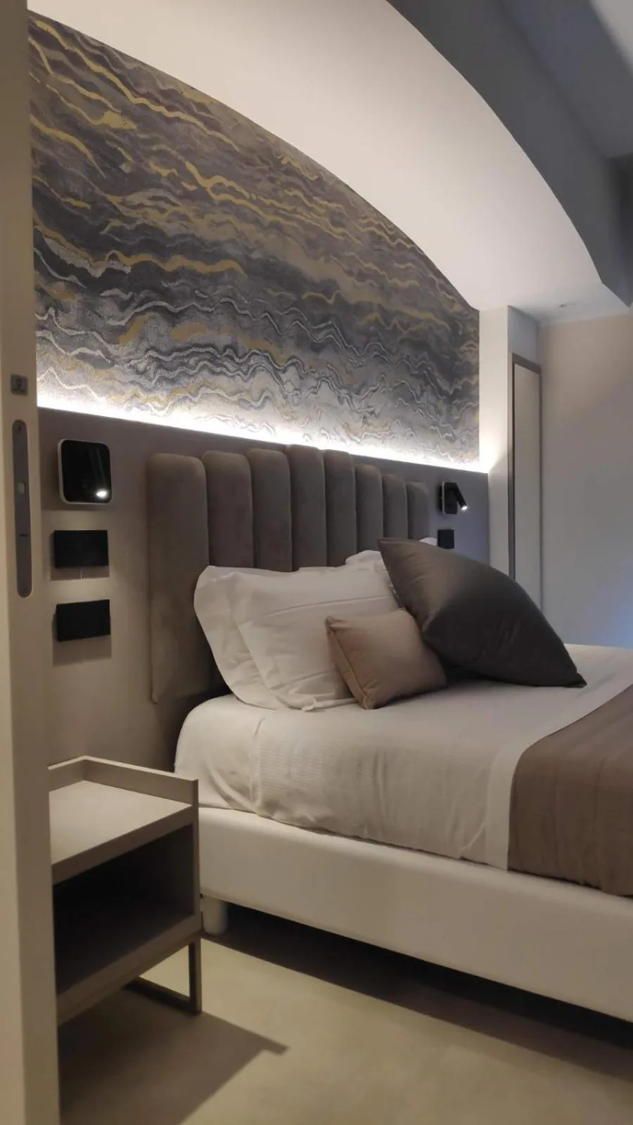 Bed in Hotel Ascot Riccione