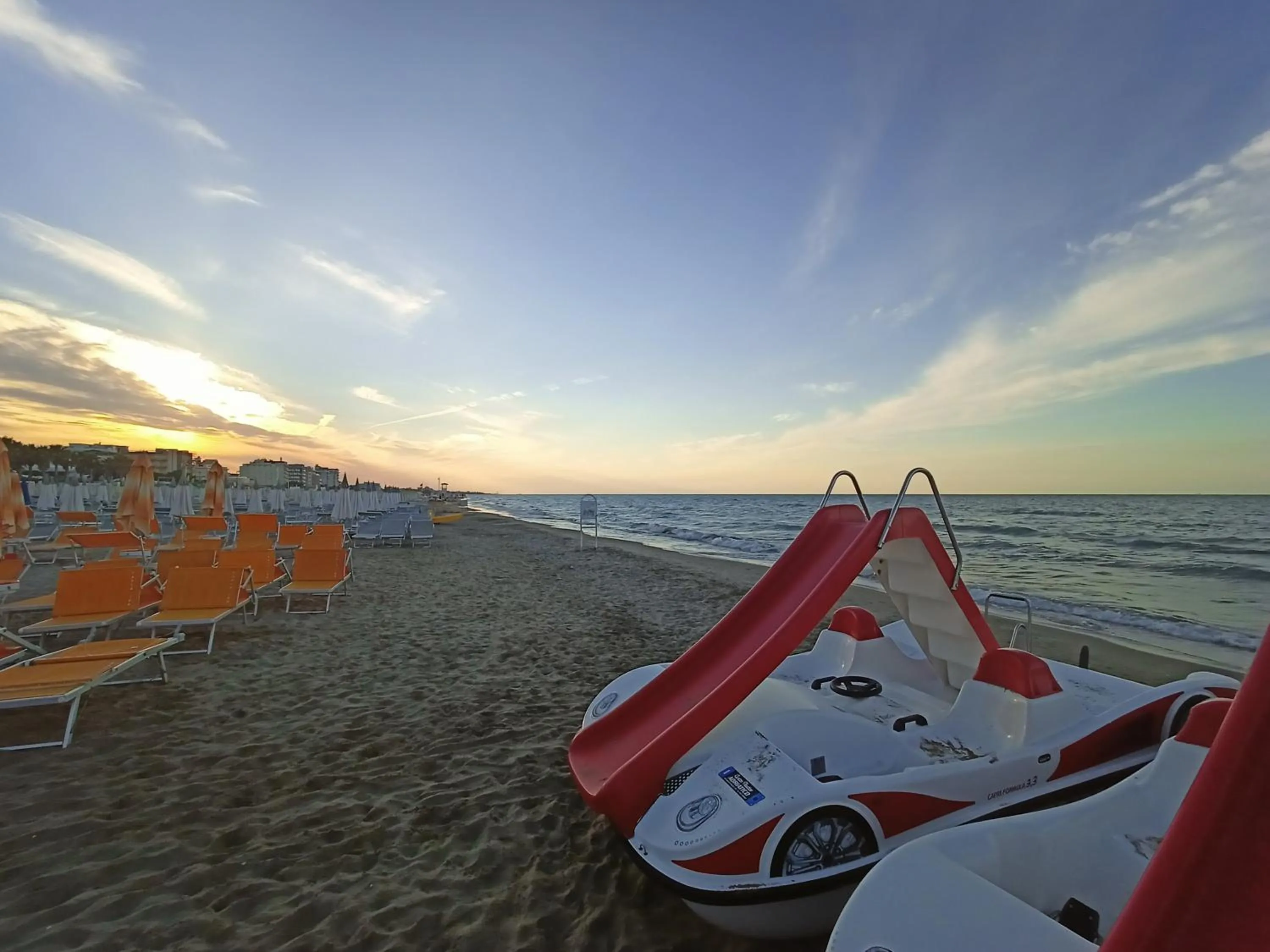Beach in Hotel Ascot Riccione