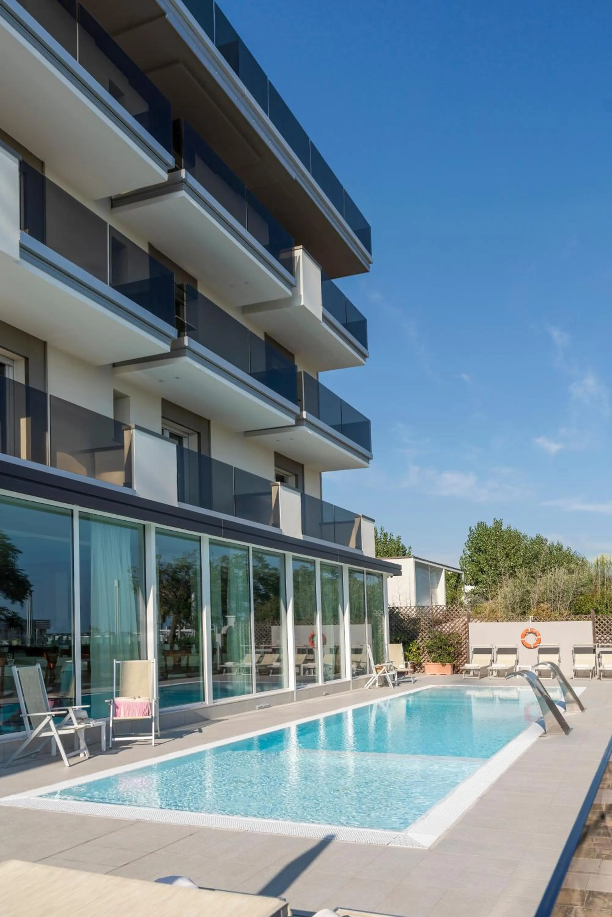 Property building in Hotel Ascot Riccione