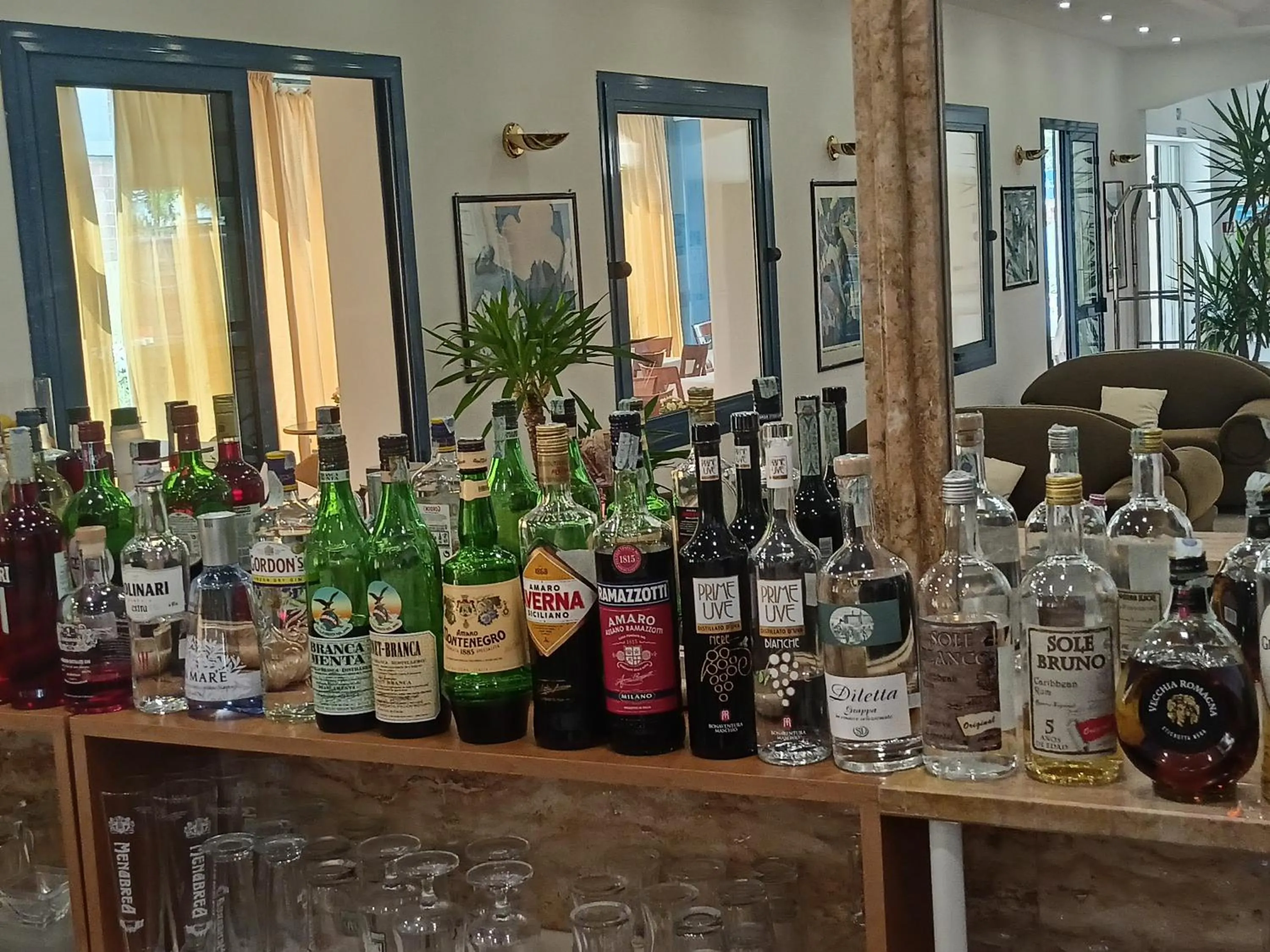 Lounge or bar in Hotel Ascot Riccione