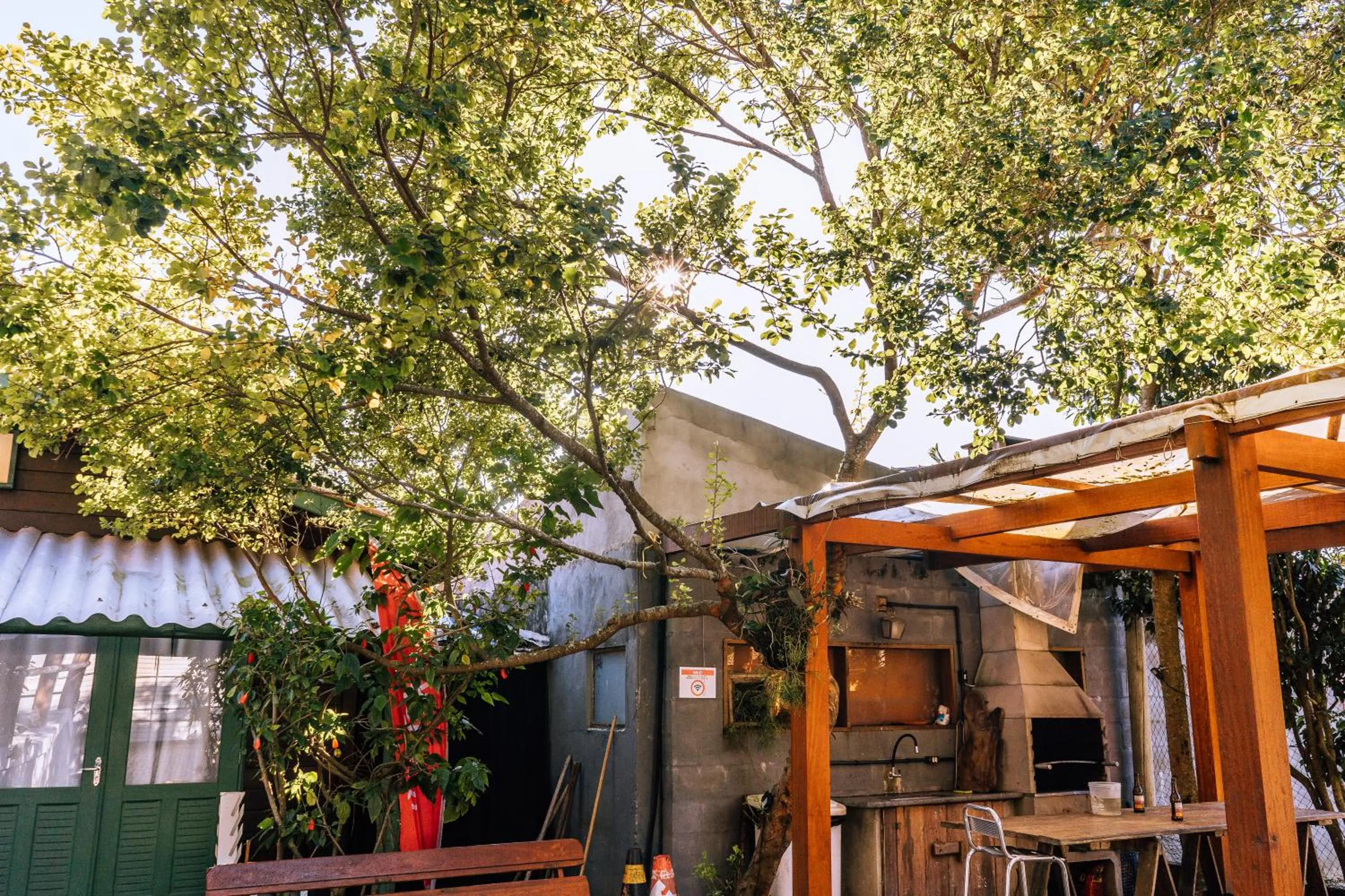 BBQ facilities in Hi Adventure