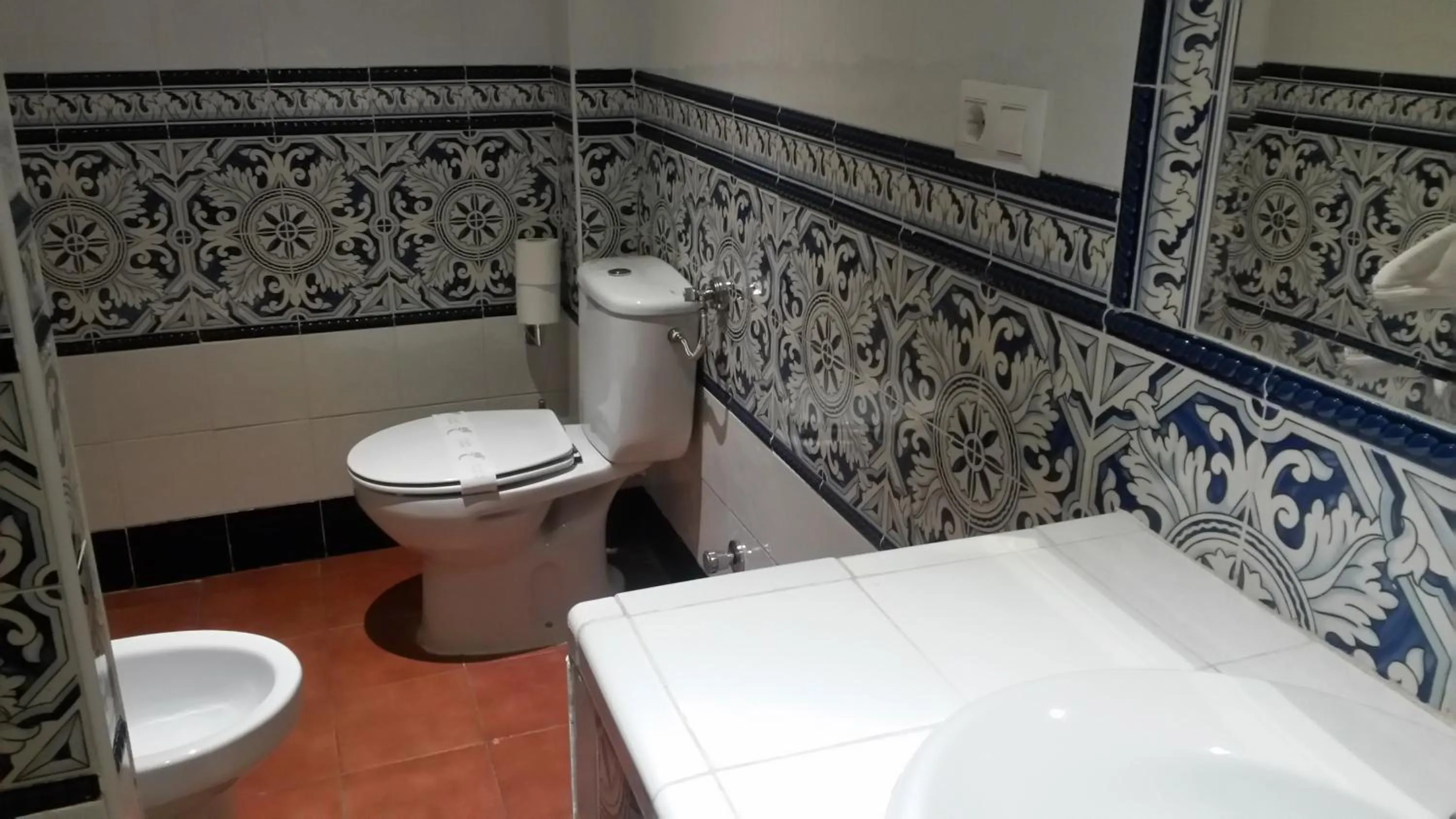 Toilet in Palacio de Monjaraz