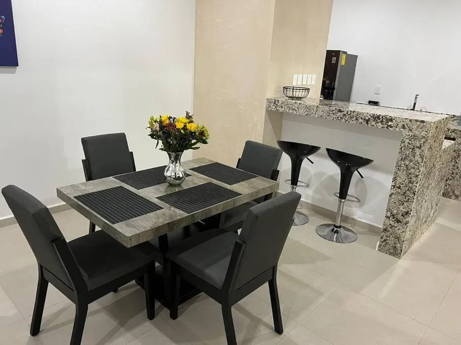 New & beautiful apartment GF with private pool