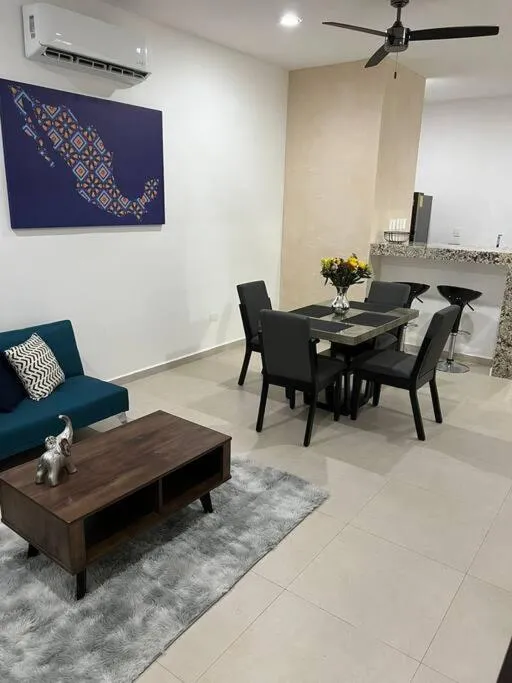 New & beautiful apartment GF with private pool