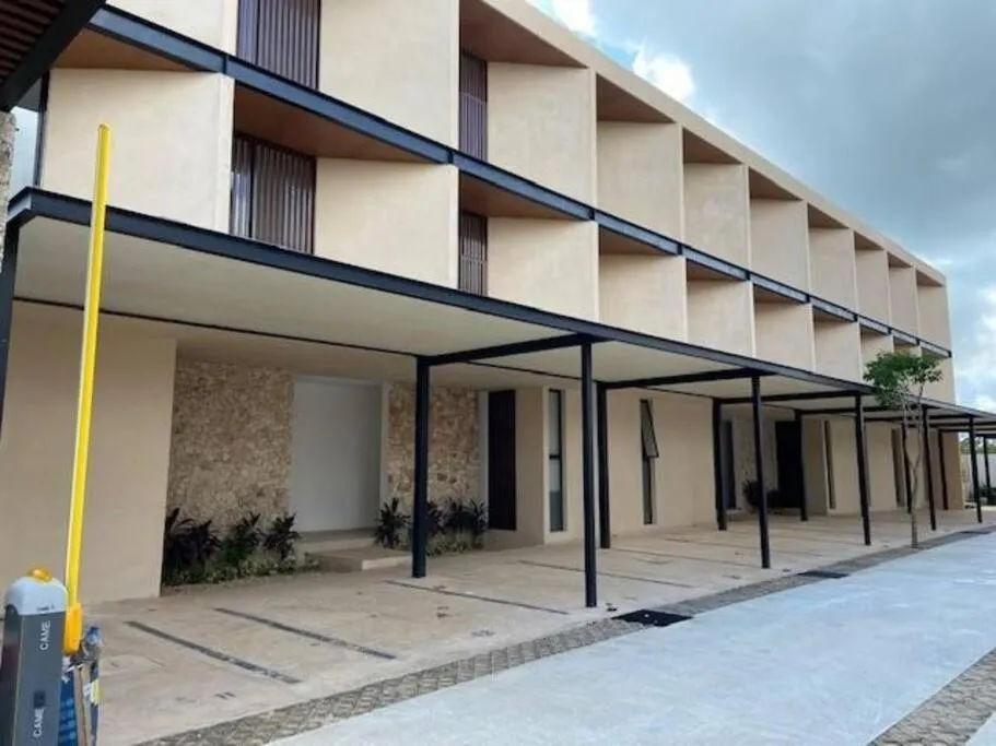 Property building in New & beautiful apartment GF with private pool