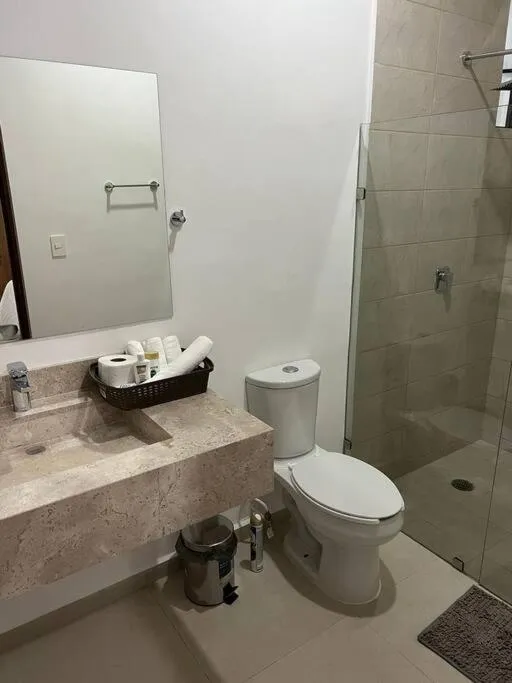 New & beautiful apartment GF with private pool