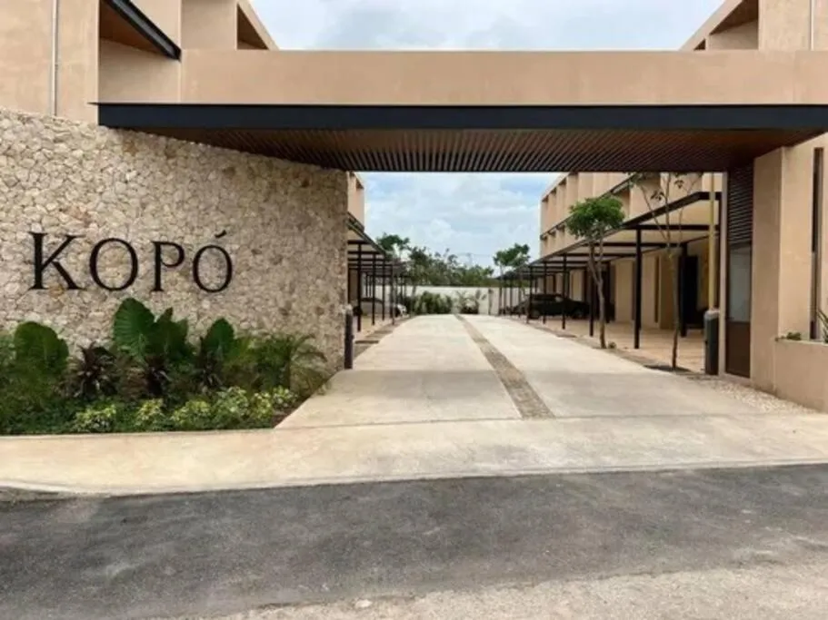 Property building in New & beautiful apartment GF with private pool