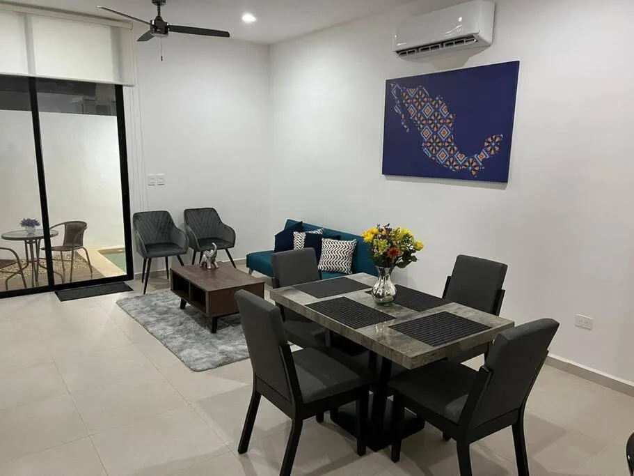 New & beautiful apartment GF with private pool