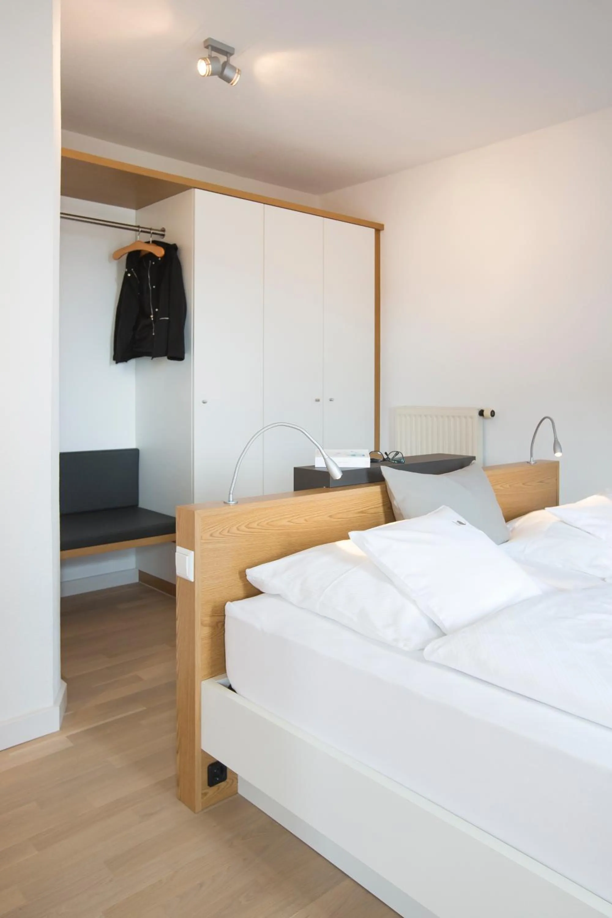 Bed in Apart Rosengarten