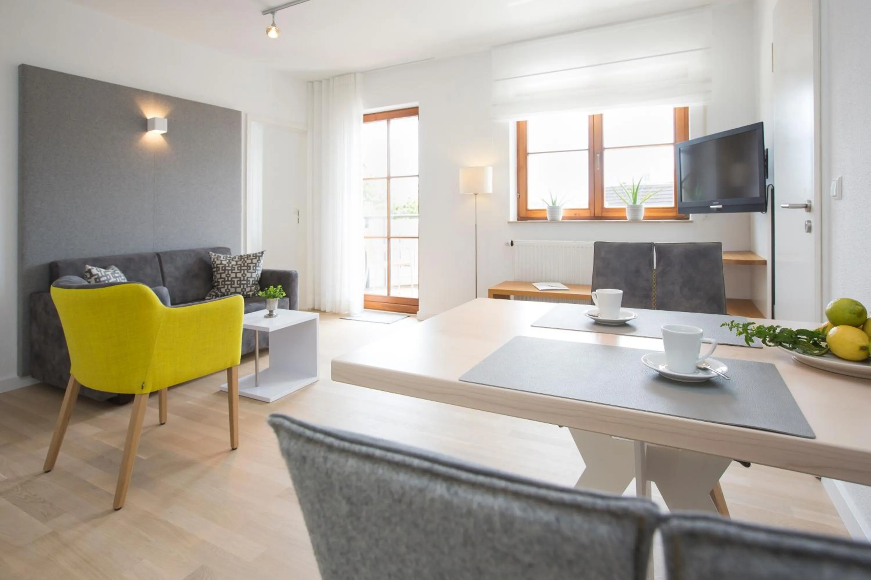 Living room in Apart Rosengarten