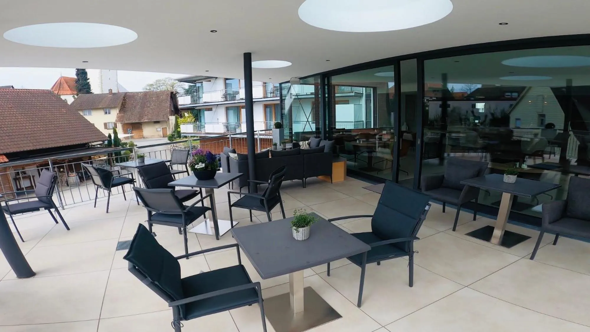 Balcony/Terrace in Apart Rosengarten