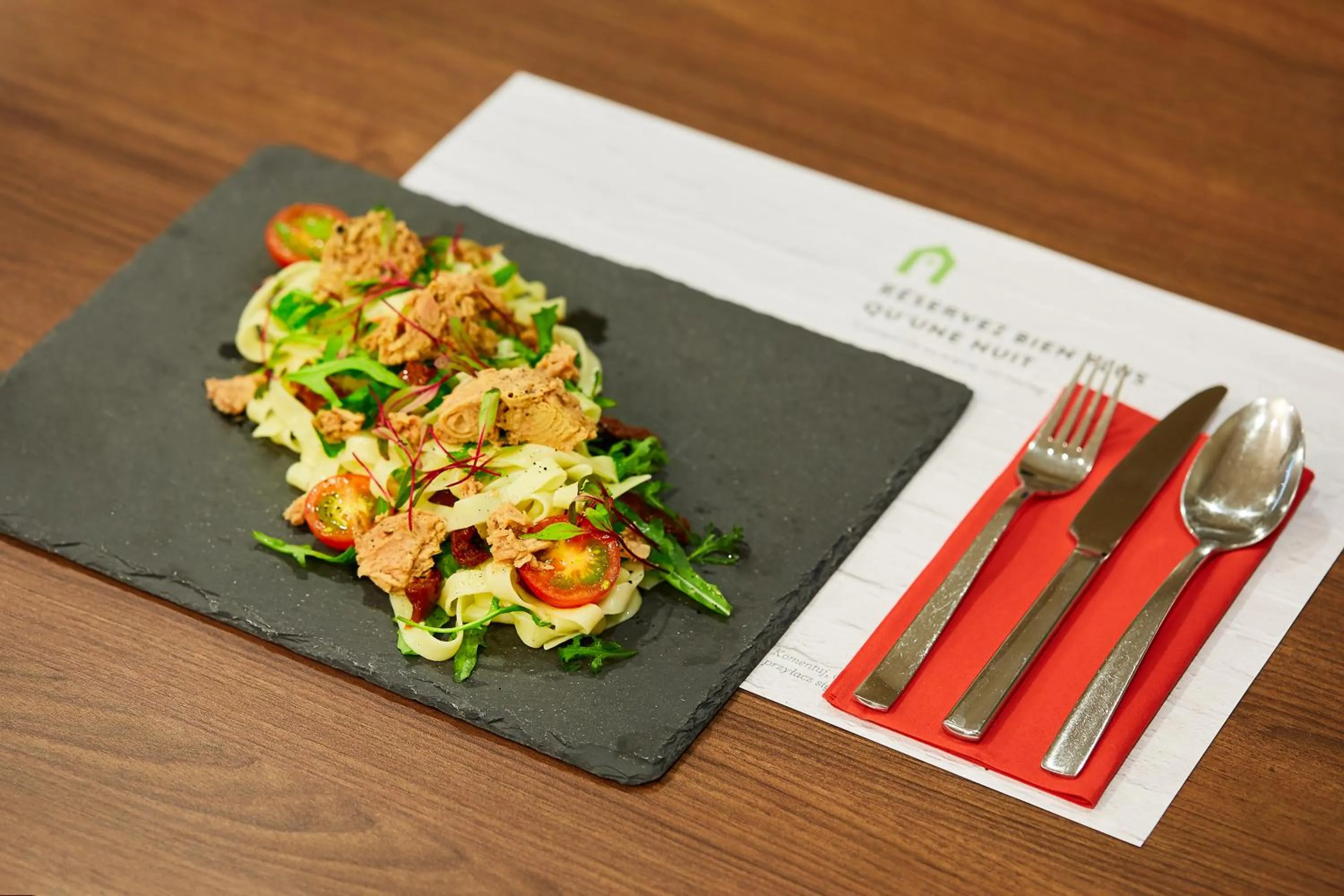 Food close-up in Campanile Łódź