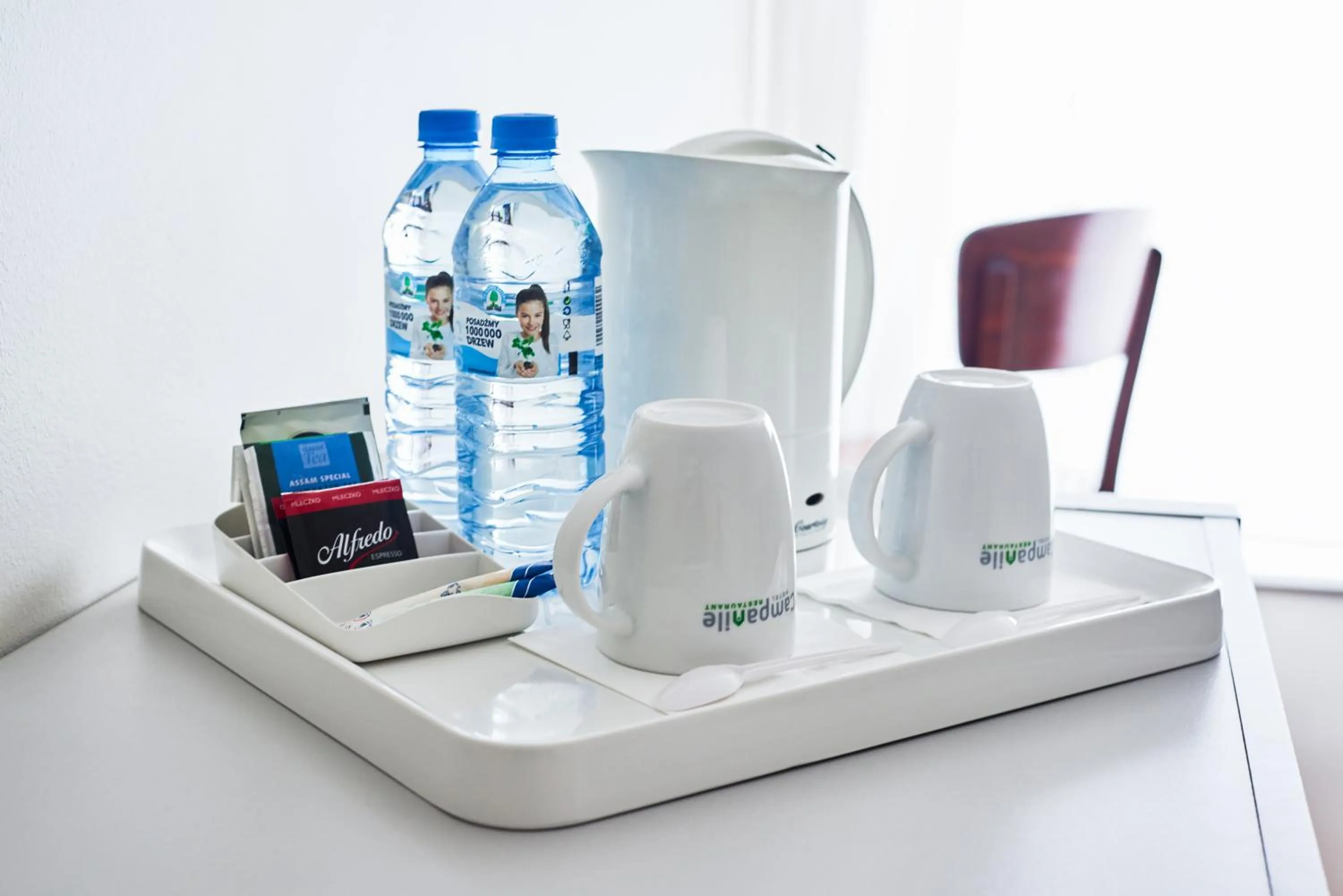 Coffee/tea facilities in Campanile Łódź