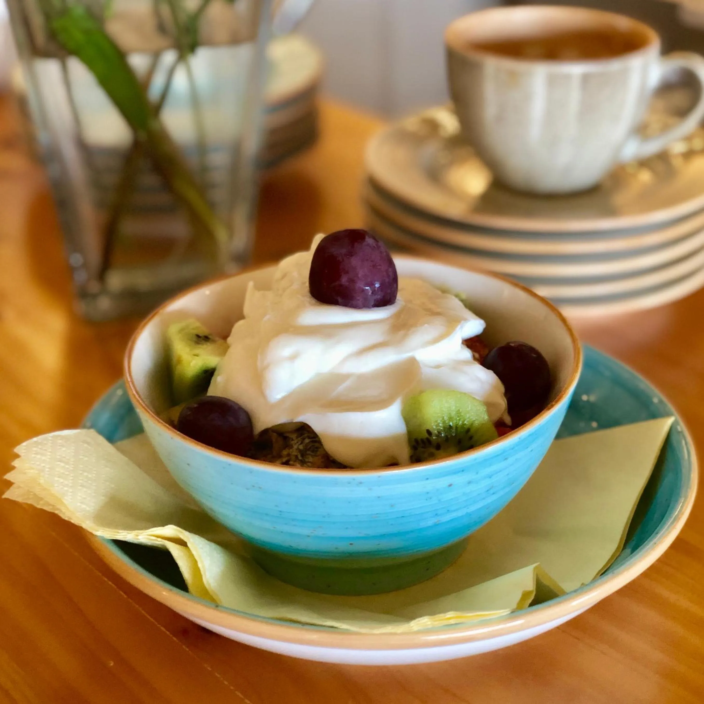 Breakfast in Sebastian's - Agios Gordios Beach