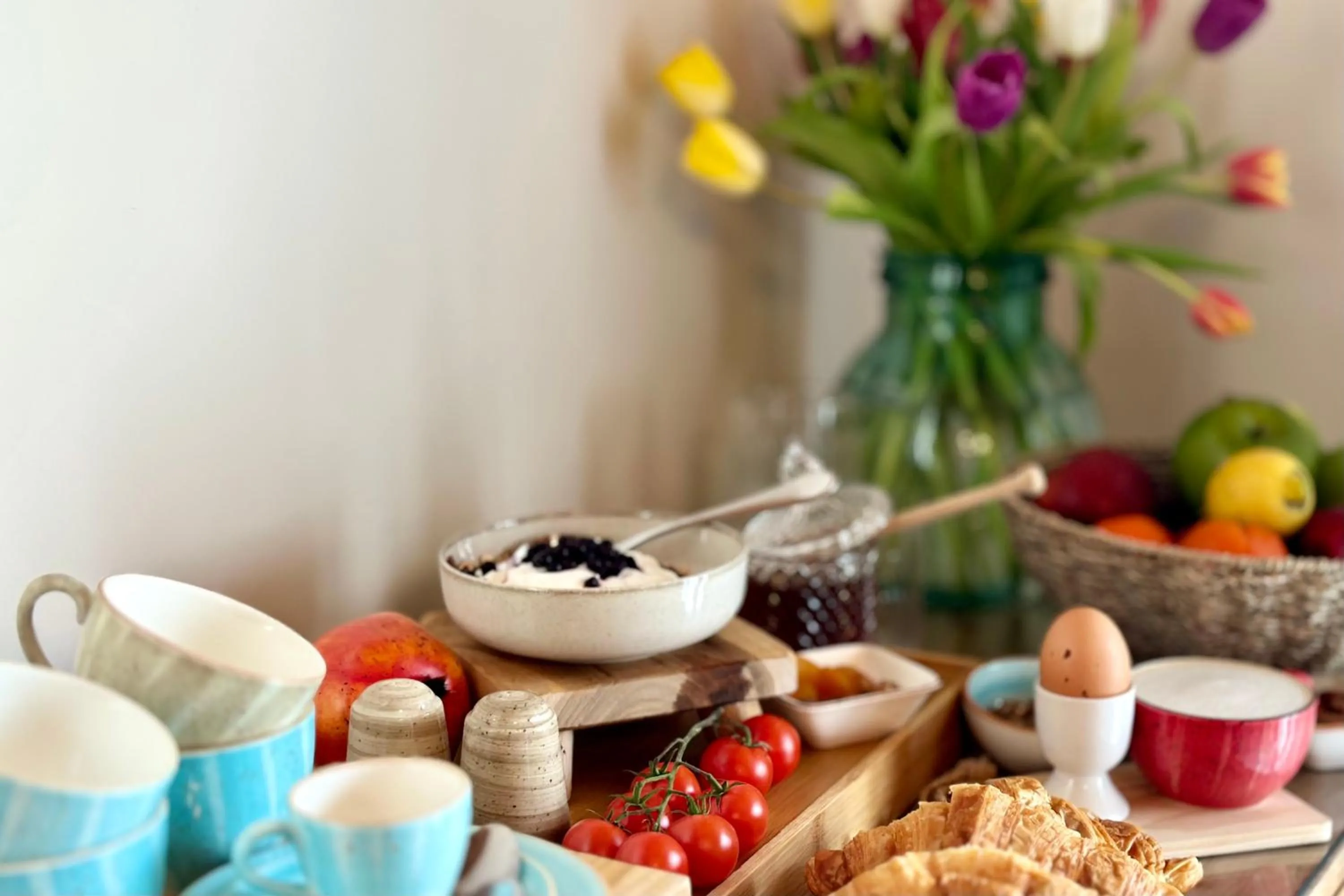 Breakfast in Sebastian's - Agios Gordios Beach