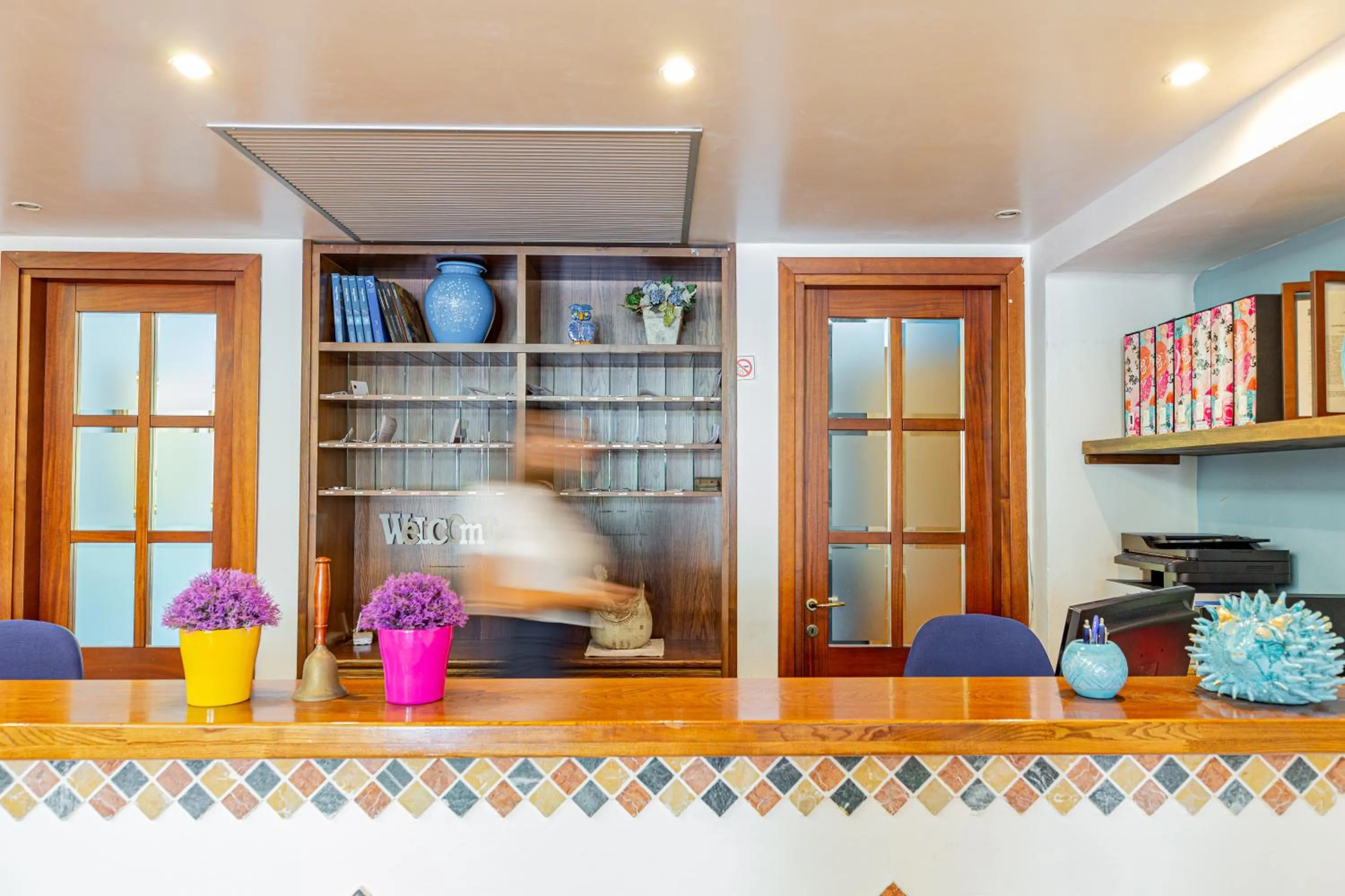 Lobby or reception in LH Hotel La Funtana