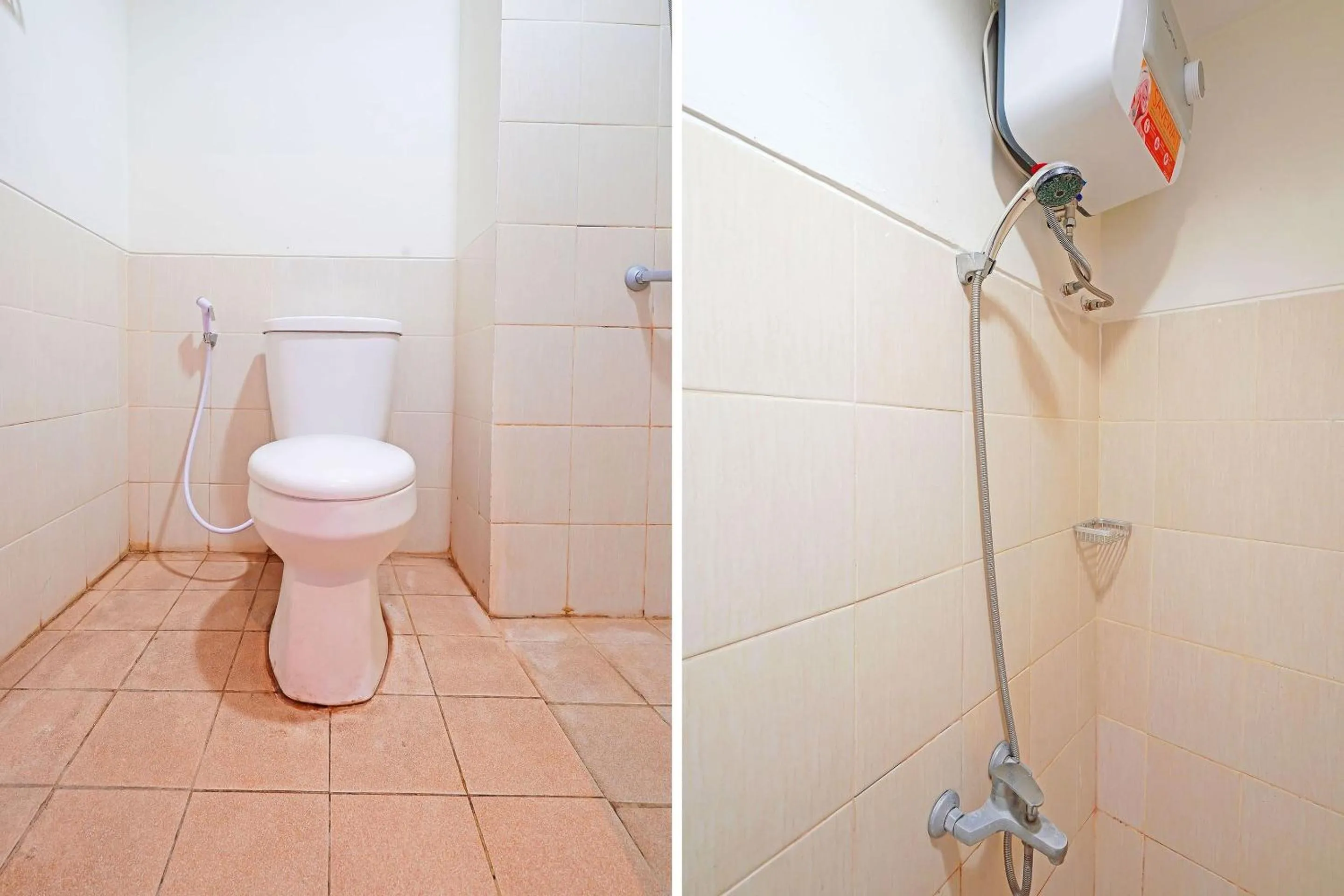 Bathroom in Collection O 91566 Edurent Bandung