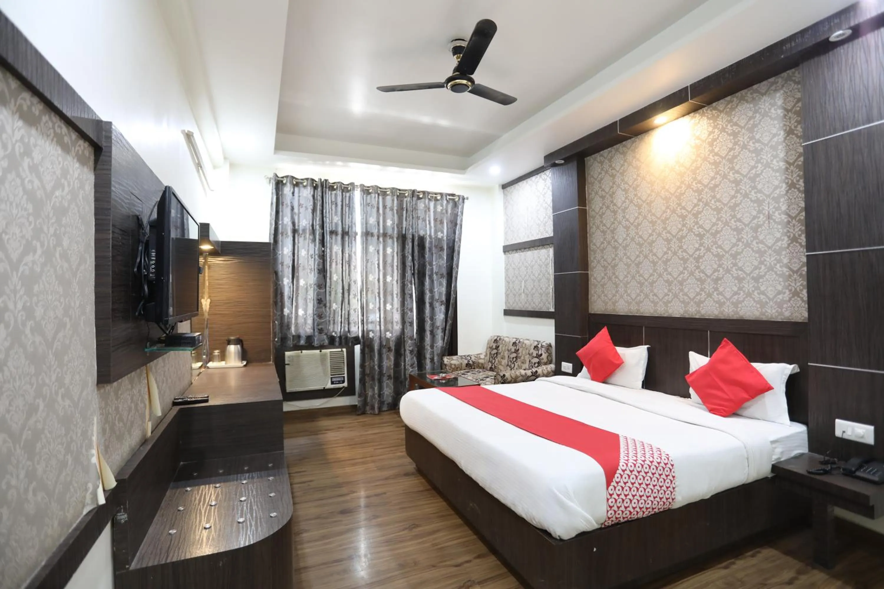 Photo of the whole room, Bed in HOTEL Grand JAGDISH RESIDENCY