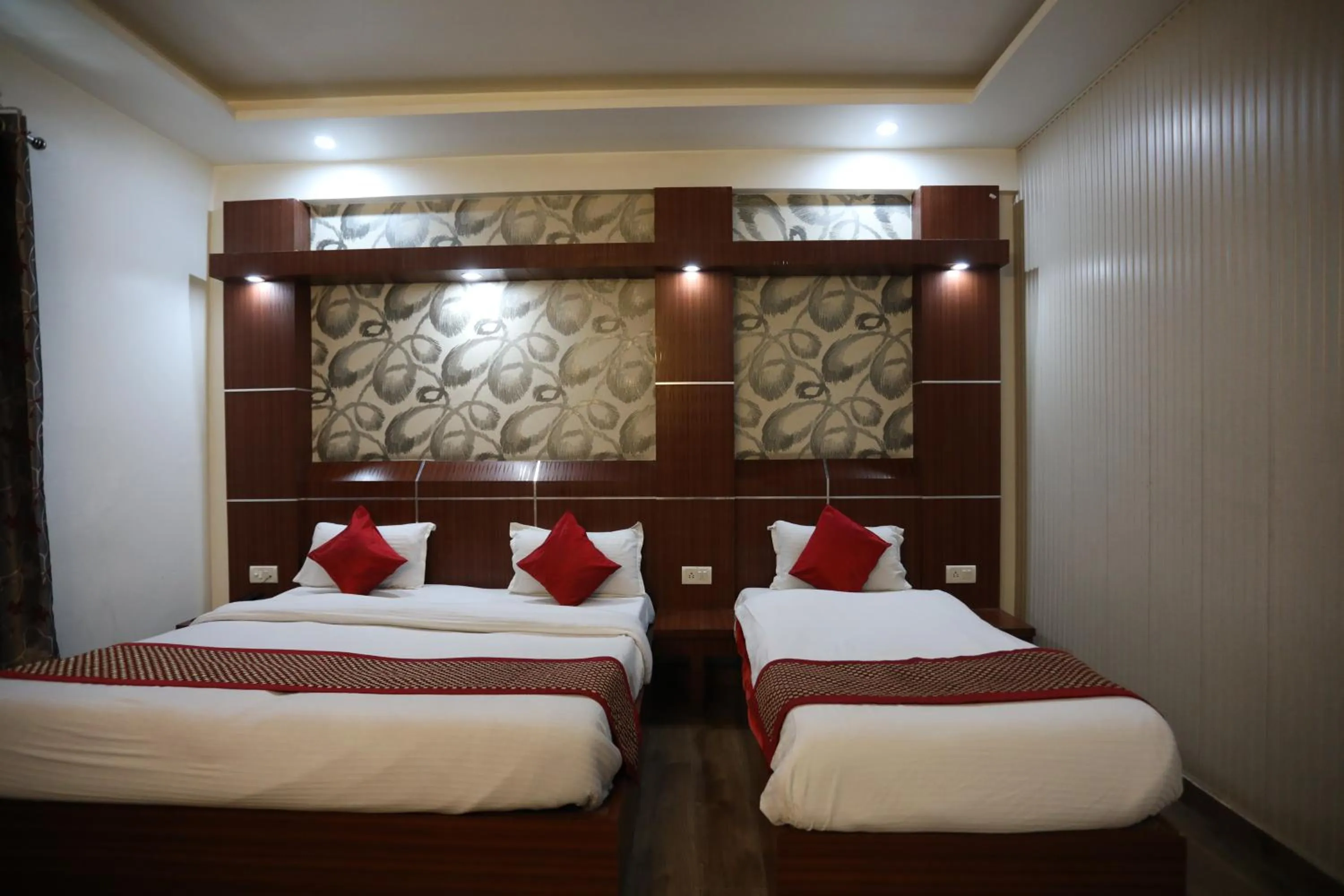 Bedroom, Bed in HOTEL Grand JAGDISH RESIDENCY
