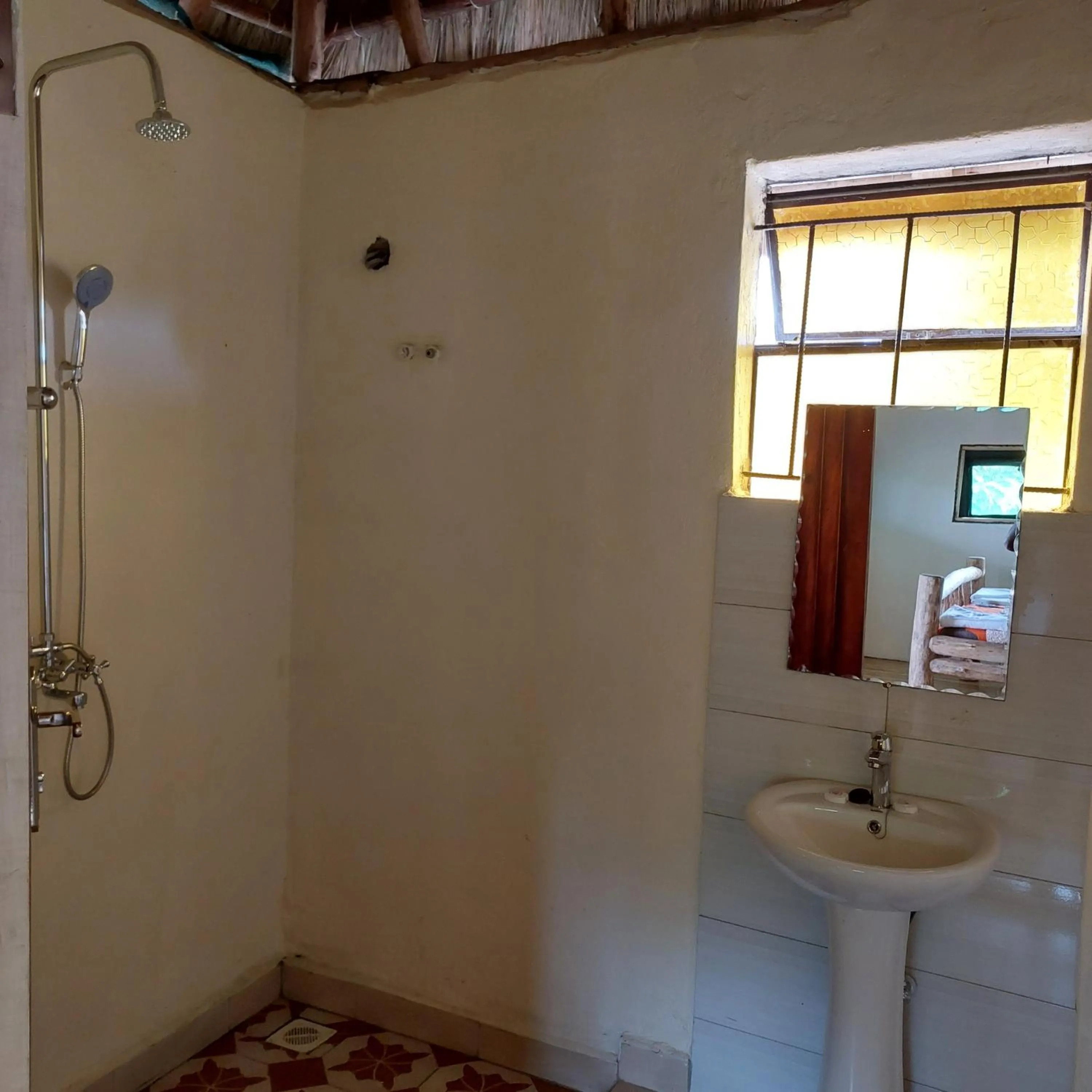 Bathroom in Songbird Safari Lodge & Campsite