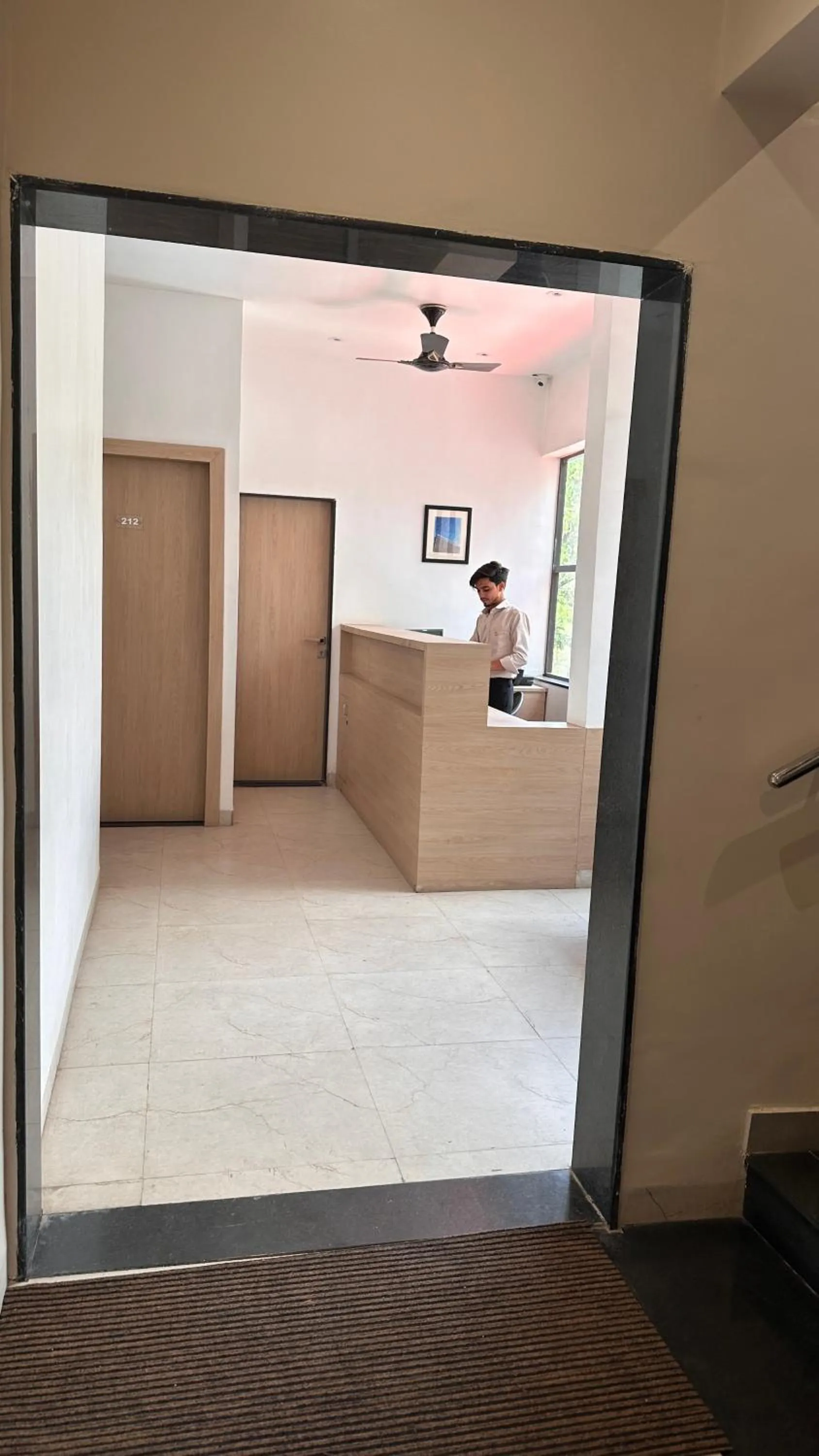 Lobby or reception in Hotel Unnati