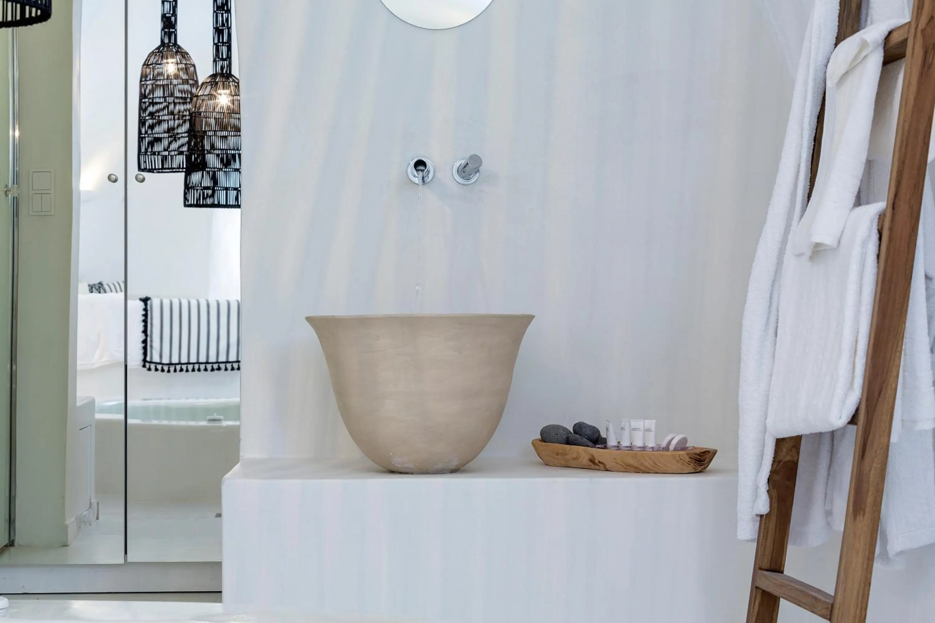 Decorative detail in Aroma Suites