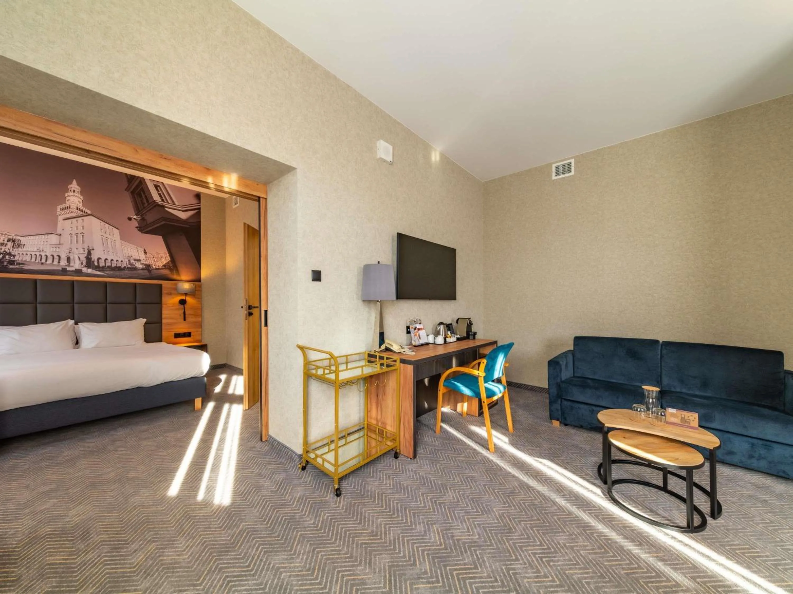 Bedroom, Bed in Mercure Opole