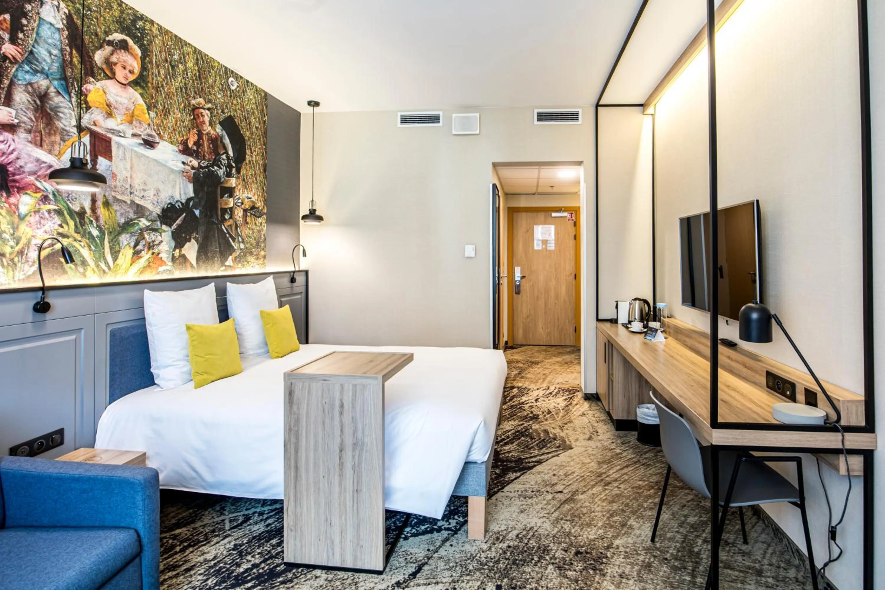 Photo of the whole room, Bed in Mercure Wrocław Centrum