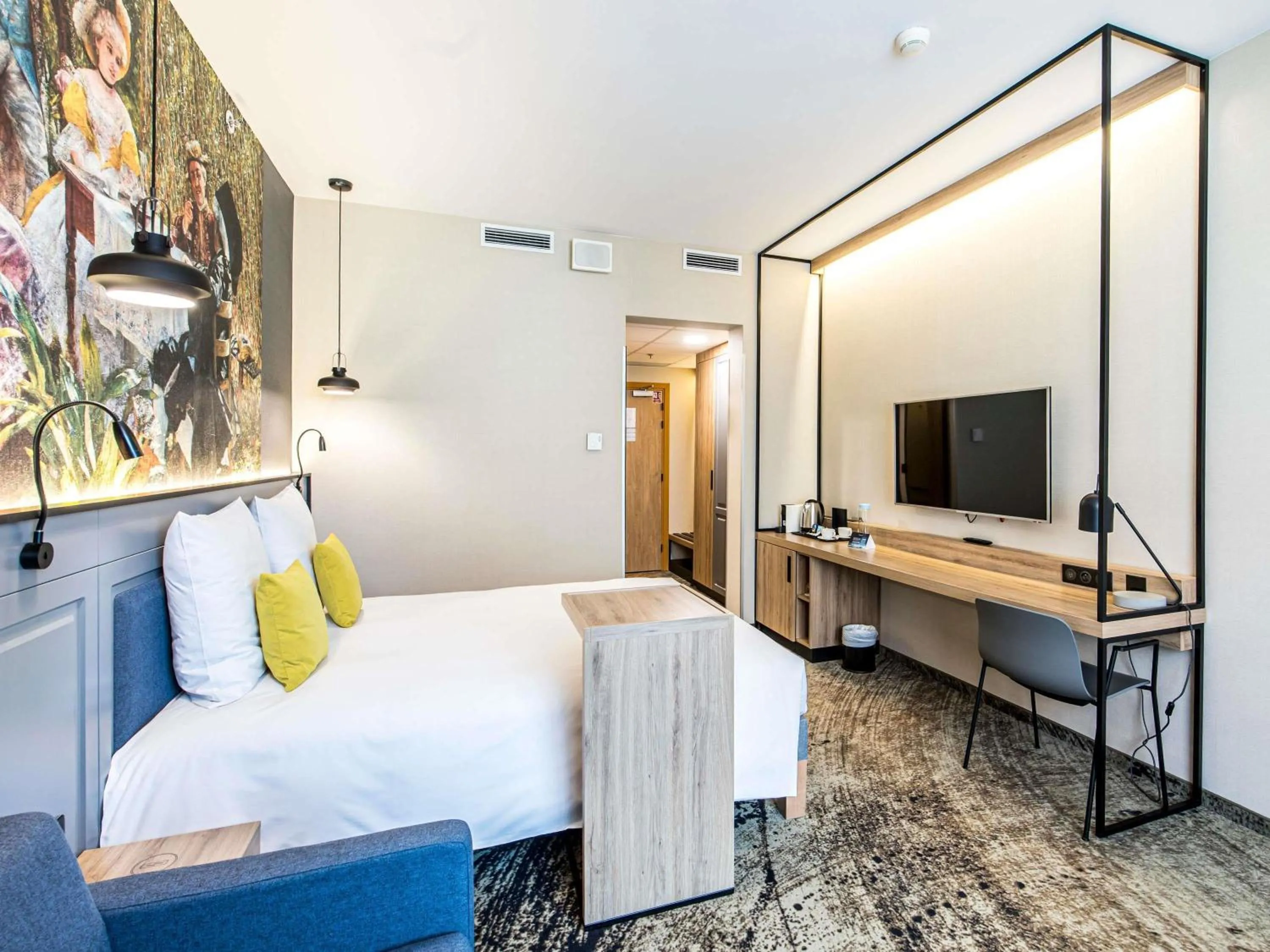 Bedroom, Bed in Mercure Wrocław Centrum